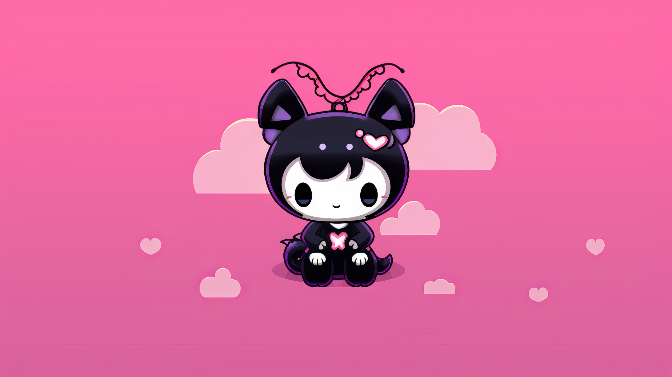 2190x1230 Kuromi Wallpaper HD Onegai My, Desktop