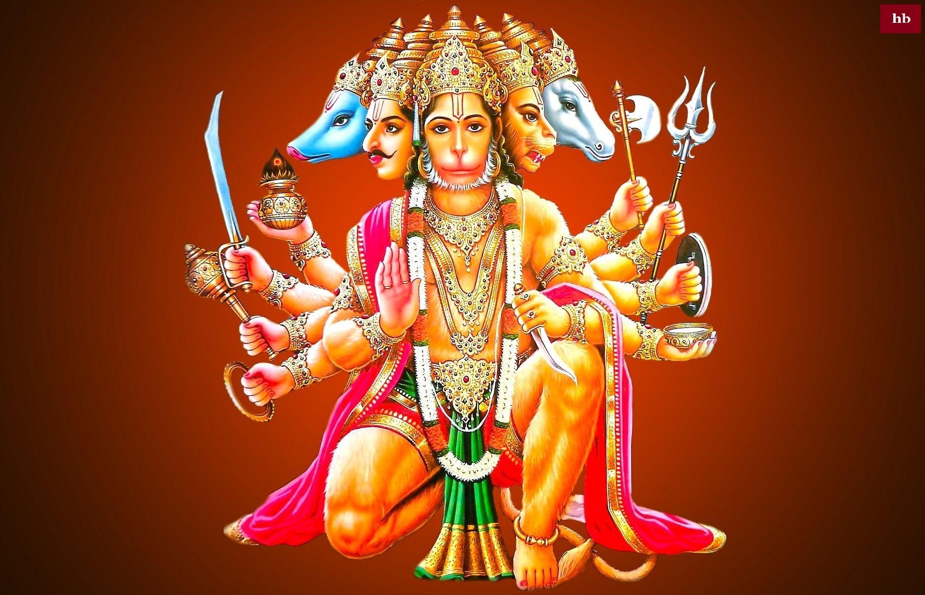 1870x1200 Panchmukhi Hanuman wallpaper , Panchmukhi Hanuman Image, Desktop