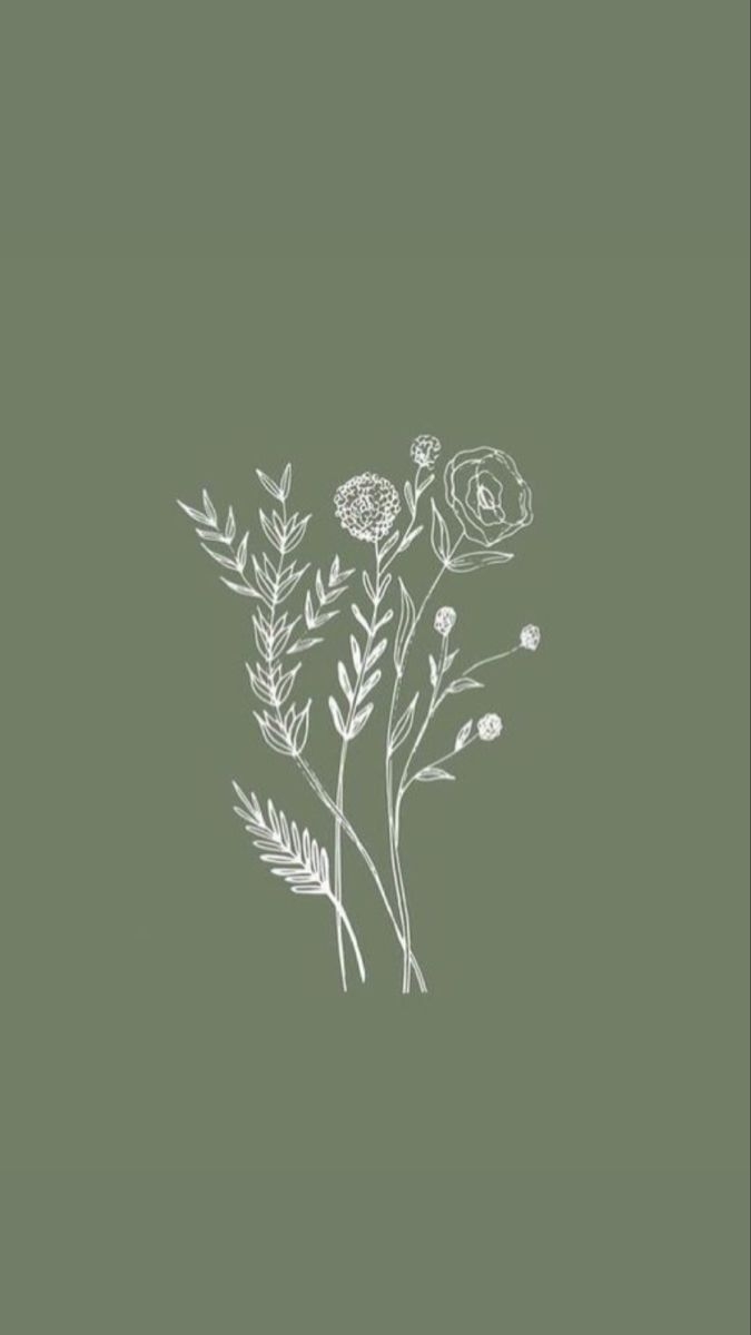 680x1200 Green Flower Wallpaper. Mint green wallpaper, Plain wallpaper iphone, Sage green wallpaper, Phone