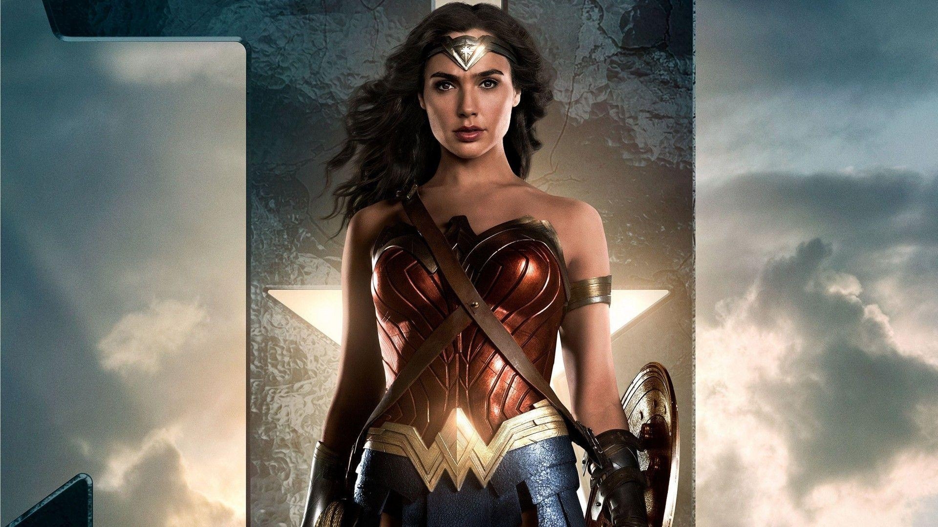 1920x1080 Wallpaper Justice League, Wonder Woman, Gal Gadot, 4k, Movies, Desktop