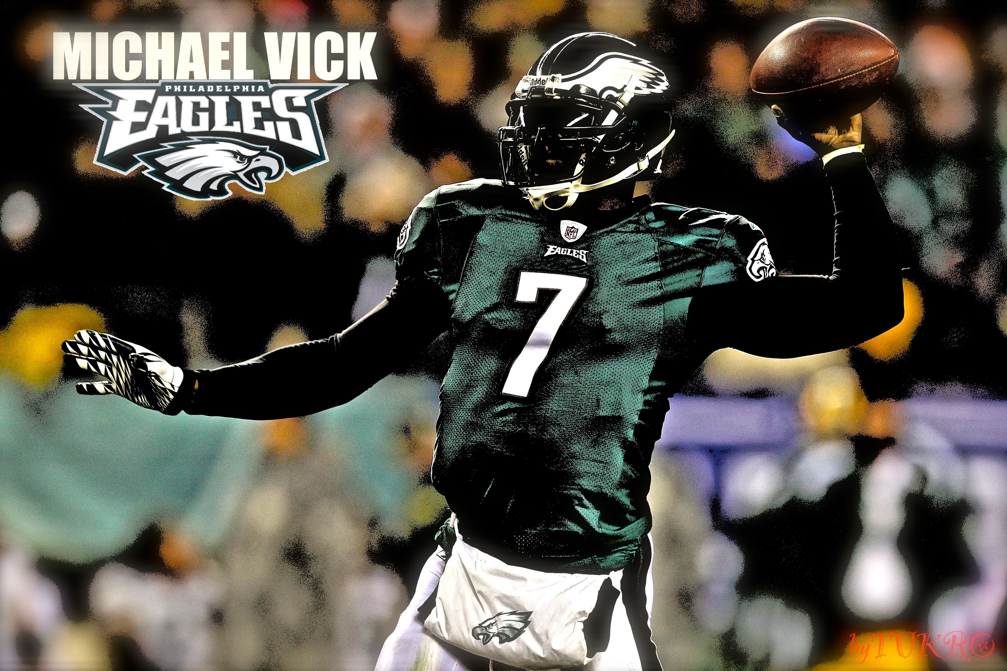 3500x2340 Michael Vick EAGLE Wallpaper, Desktop