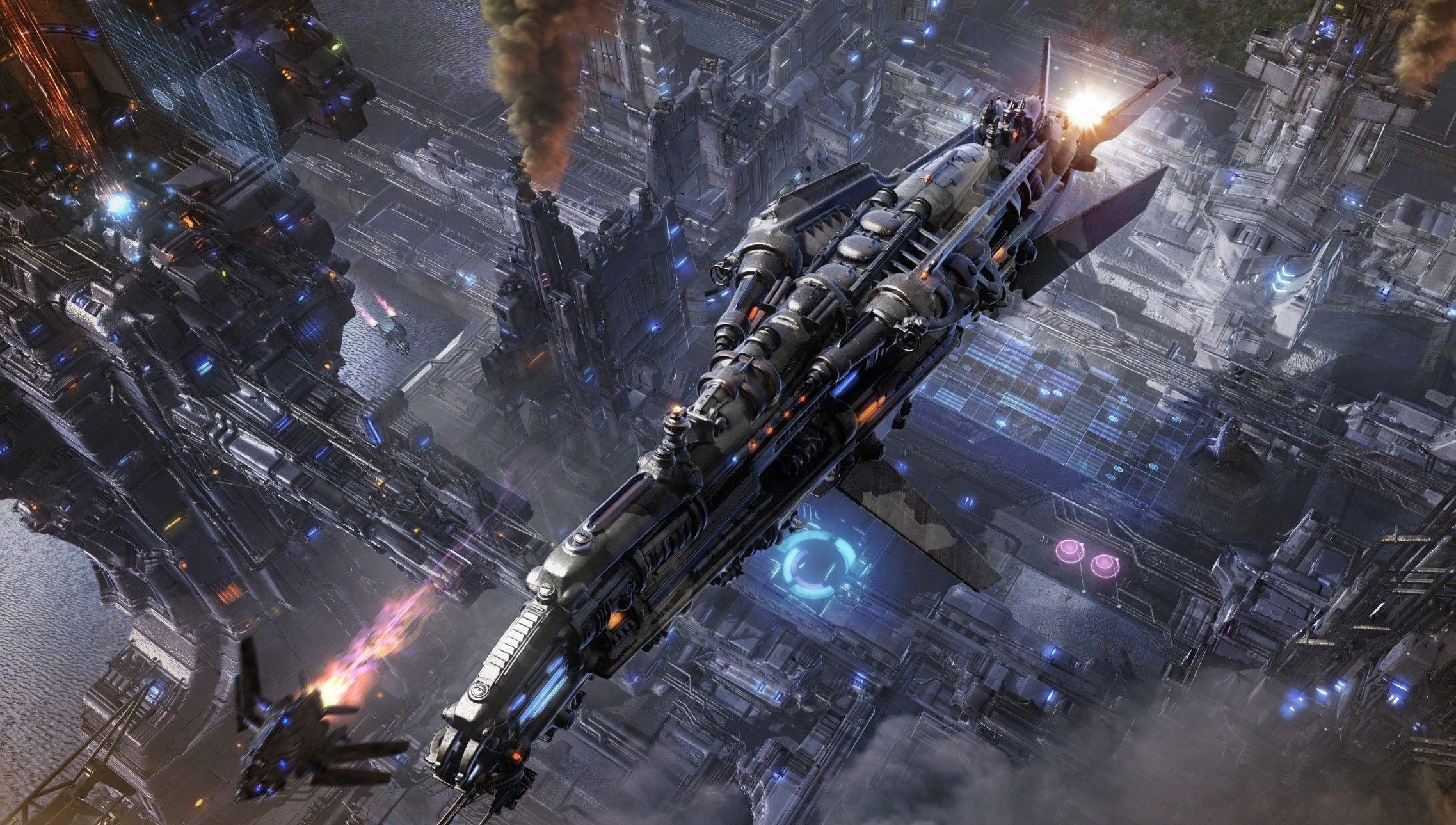 2280x1290 Spaceship Computer Wallpaper, Desktop Background  Id, Desktop