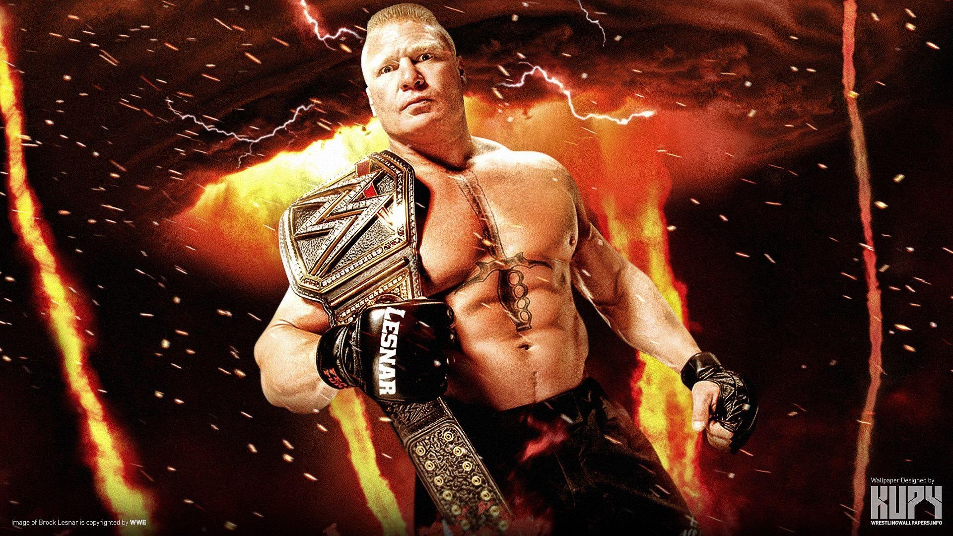 1920x1080 WWE Brock Lesnar 2018 HD Wallpaper, Desktop