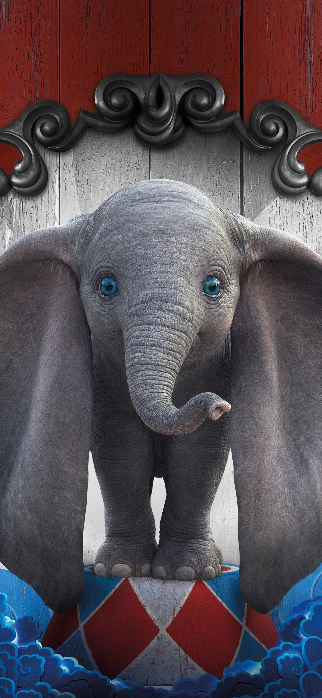 1130x2440 Download wallpaper  dumbo, cute, baby elephant, 2019 movie, iphone x,  HD background, 18585, Phone