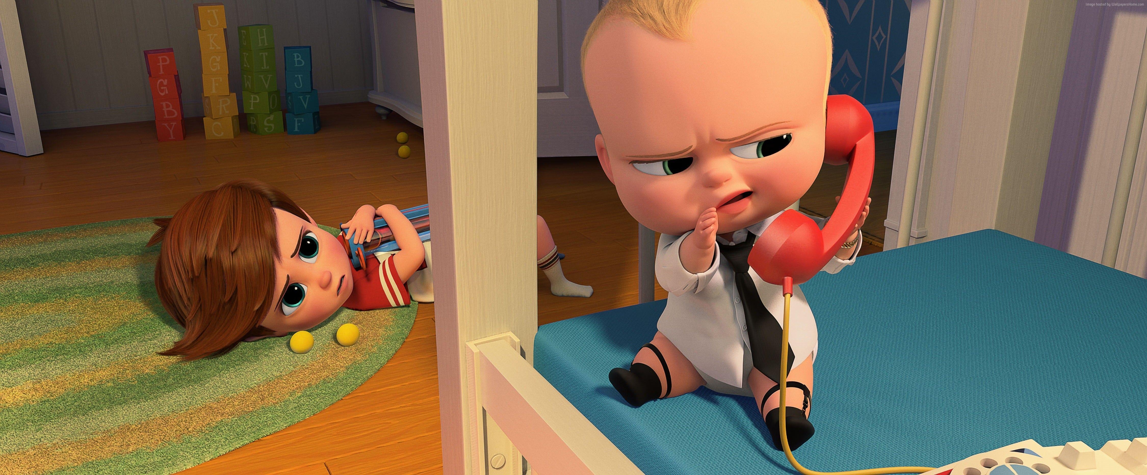 4500x1870 Wallpaper The Boss Baby, Baby, family, best animation movies, Movies, Dual Screen