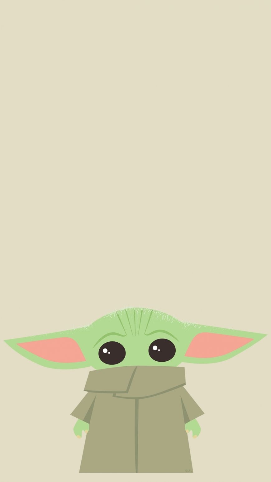 870x1550 Cute Baby Yoda wallpaper. Yoda wallpaper, Cute cartoon wallpaper, Cute patterns wallpaper, Phone