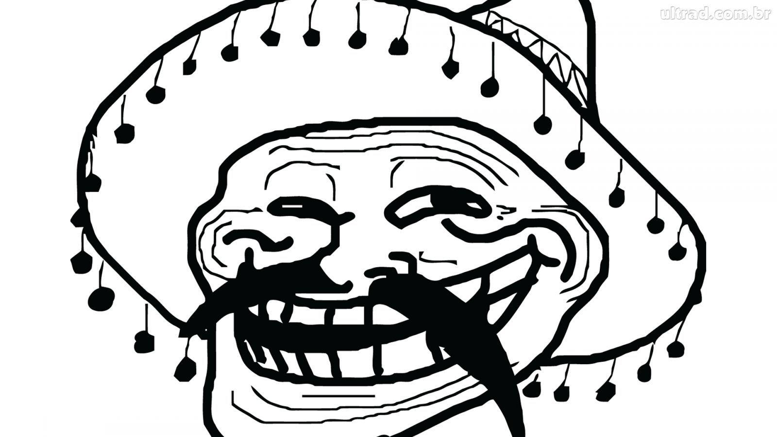 1600x900 MEXICANO TROLL FACE COMPUTER BACKGROUND. Troll Face Wallpaper, Desktop