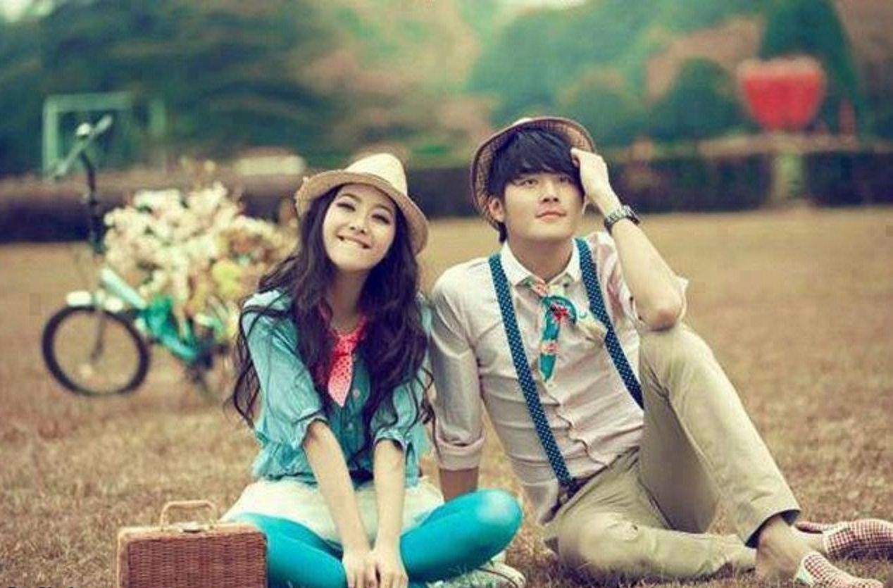 1270x840 Korean Love Couple HD Wallpaper, Desktop