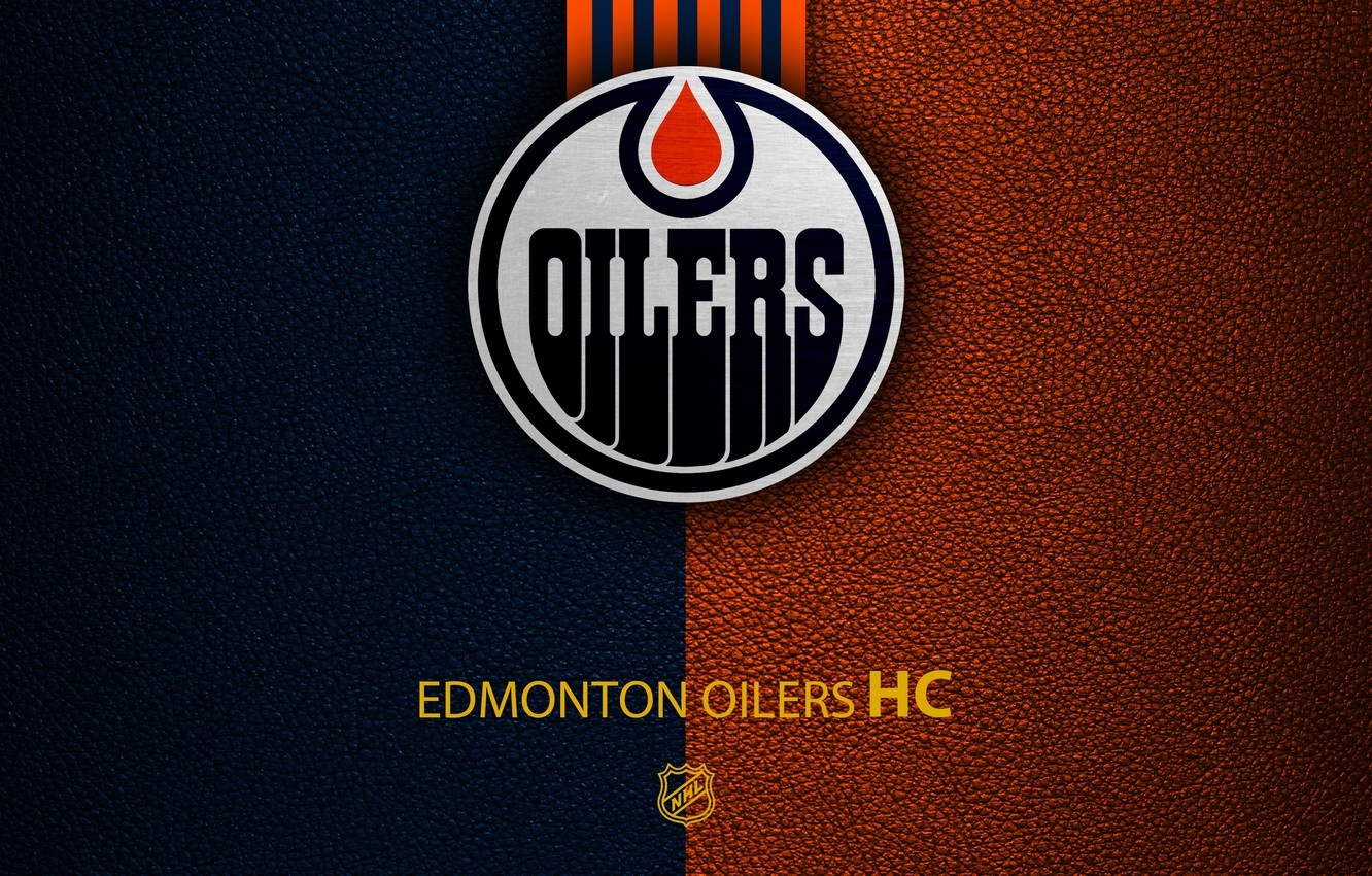 1340x850 Wallpaper wallpaper, sport, logo, NHL, hockey, Edmonton Oilers image for desktop, section спорт, Desktop