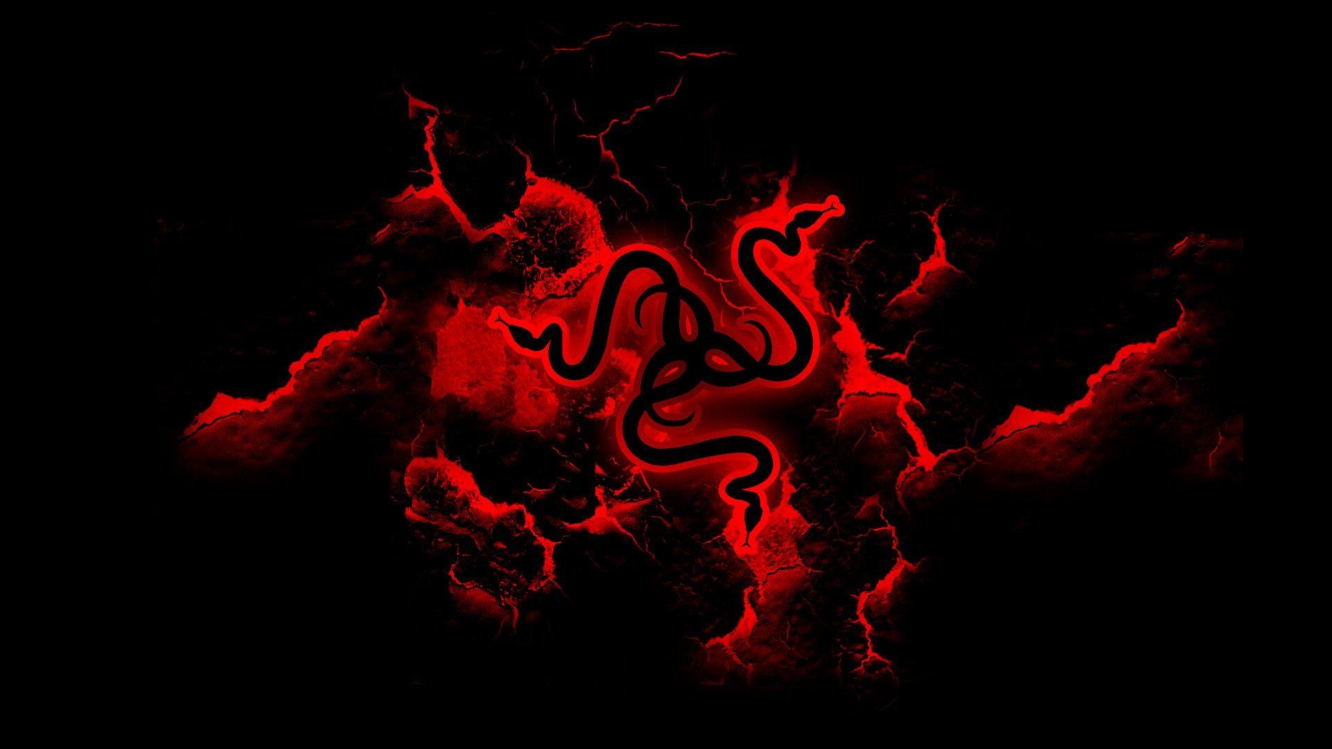 1920x1080 Red Razer Wallpaper HD, Desktop