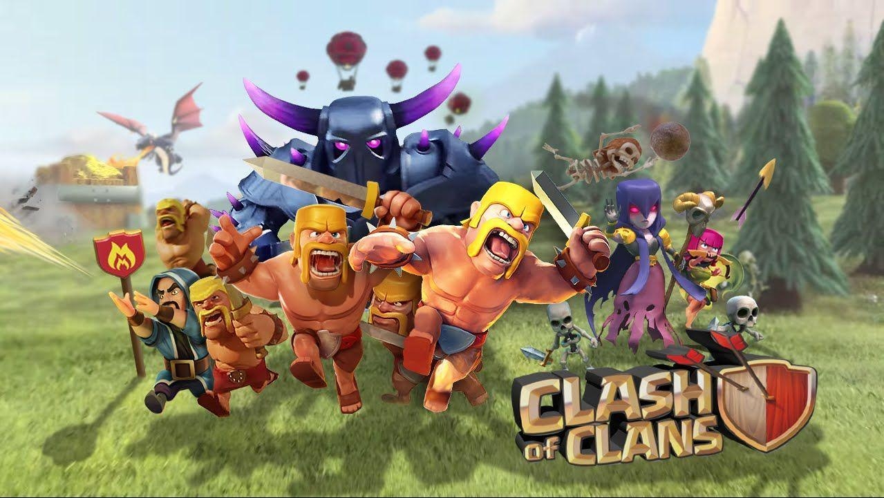 1280x730 Clash of Clans Art - HD 2015 Wallpaper, Background, Channel, Desktop