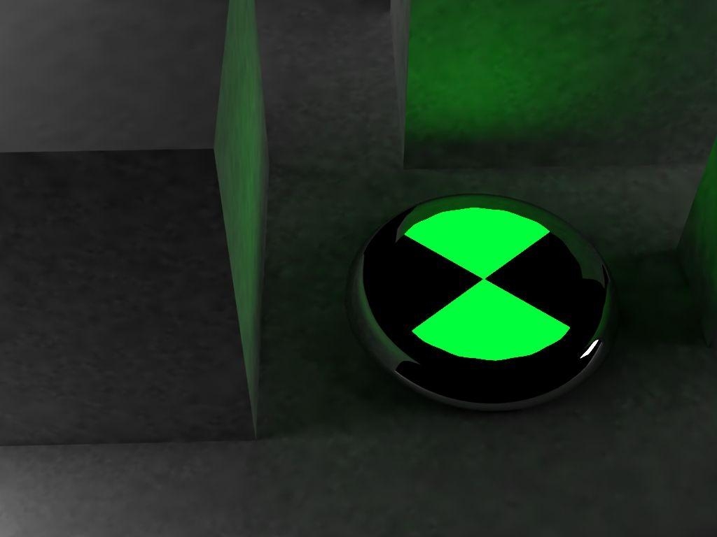 1030x770 Friends Of Might: Omnitrix 3D Badge wallpaper, Desktop