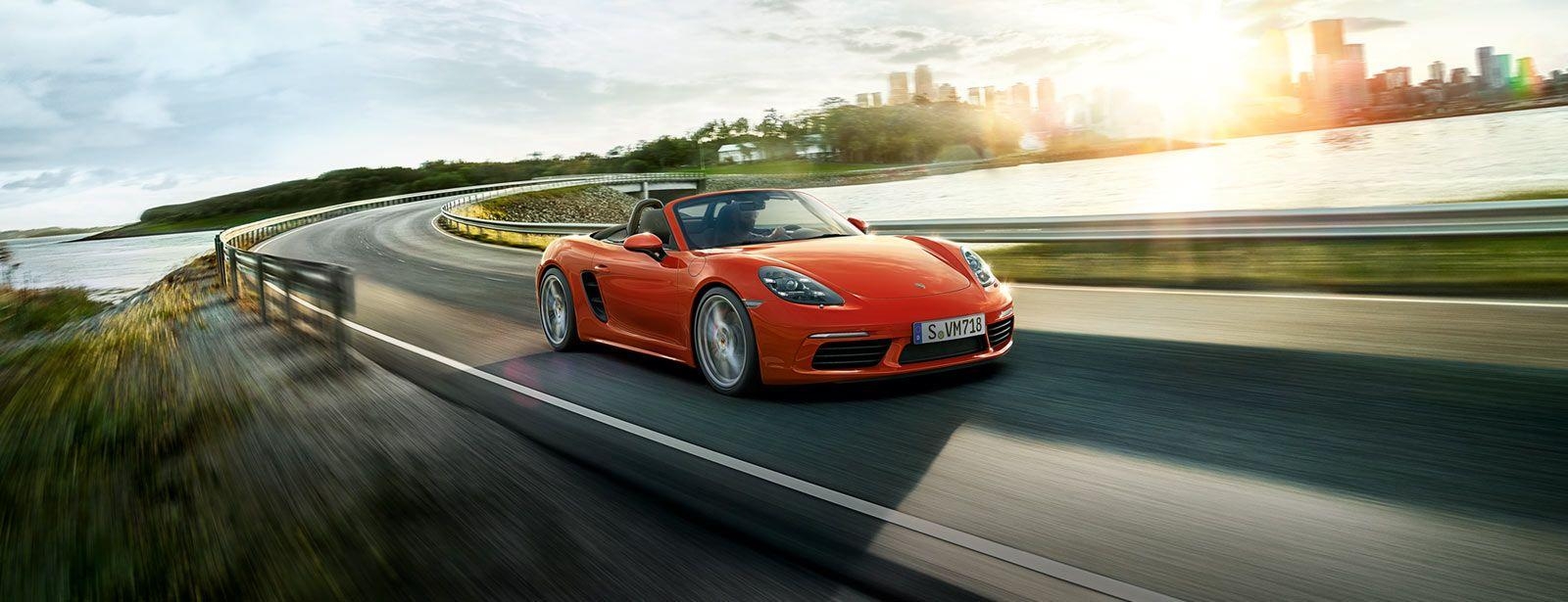 1600x620 Porsche 718 Boxster Models, Dual Screen