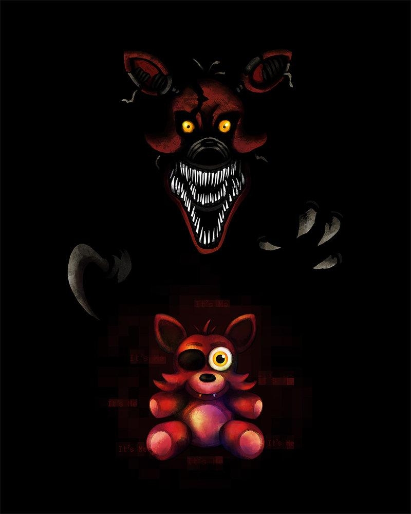 800x1000 Nightmare Foxy Fnaf 4. Scary FNAF Wallpaper, Phone