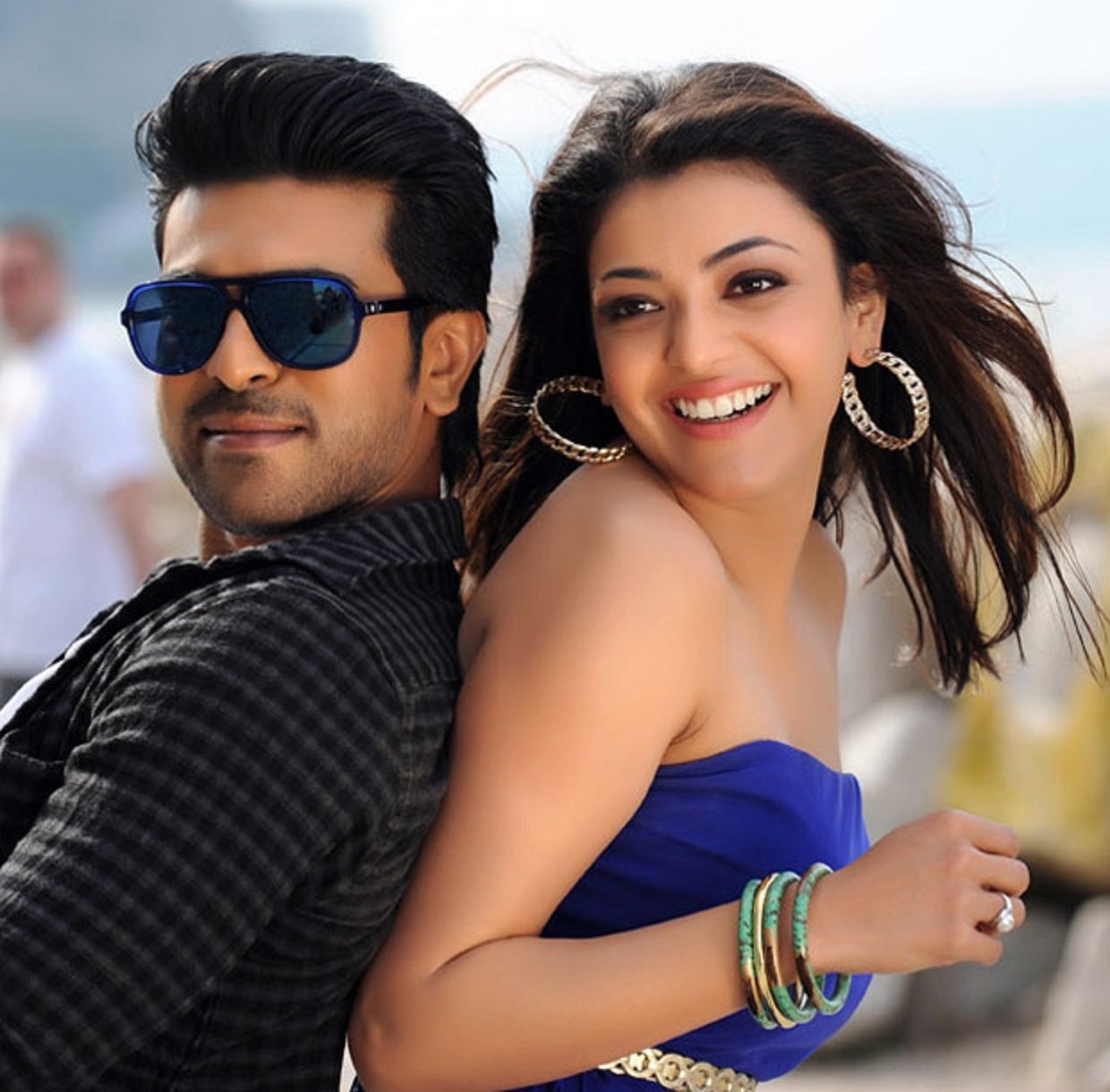 1240x1220 Kajal Agarwal And Ram Charan Teja Wallpaper Download Charan And Kajal Aggarwal HD Wallpaper, Desktop