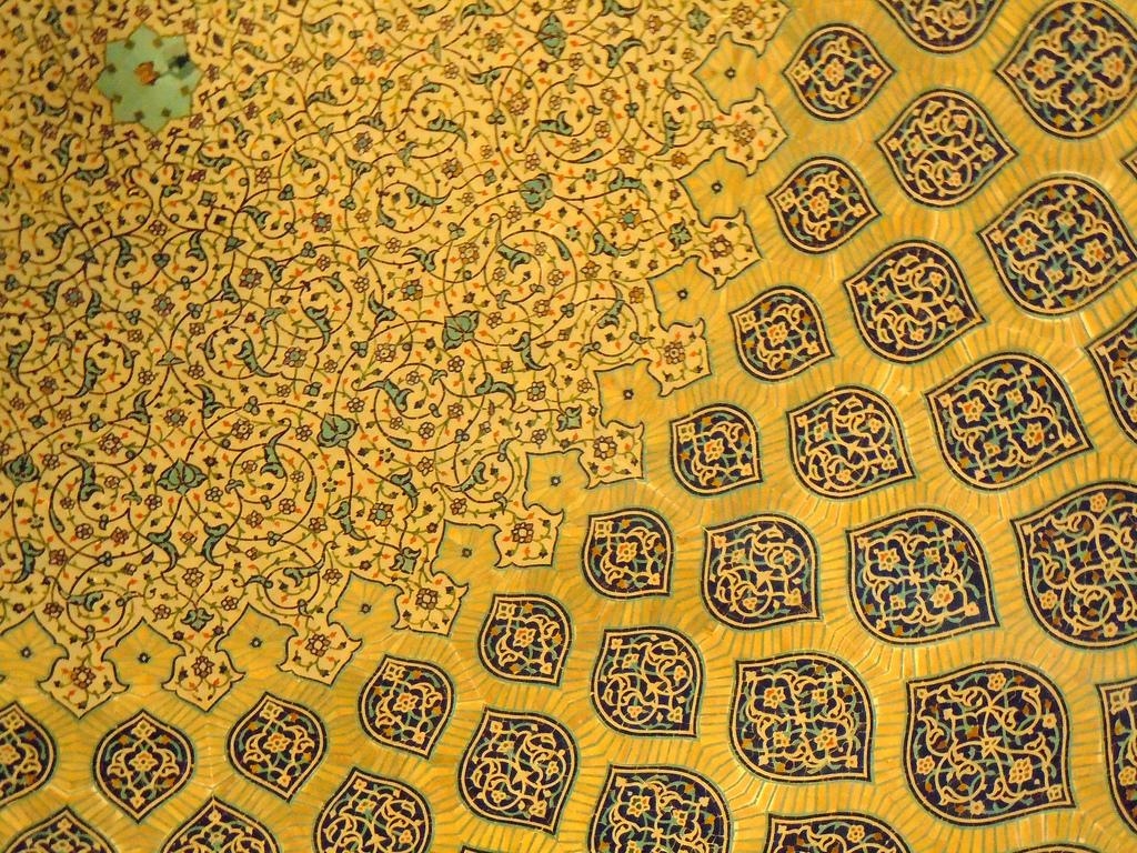 1030x770 An ode to Monotheism I. 【Isfahan, Iran】 Detail of brick wor, Desktop