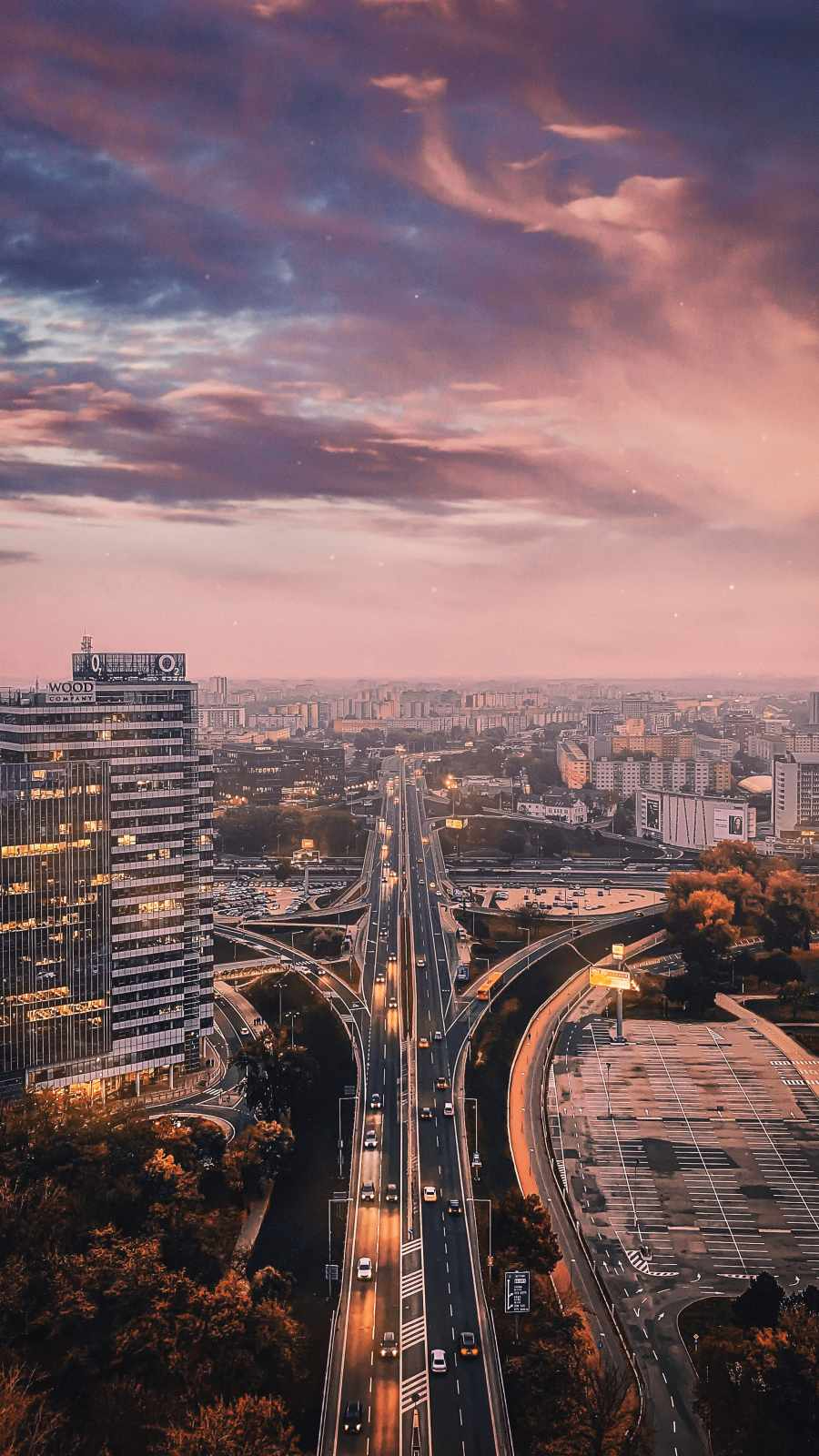 900x1600 City Sunset iPhone Wallpaper Wallpaper 4K of Wallpaper for Andriod, Phone