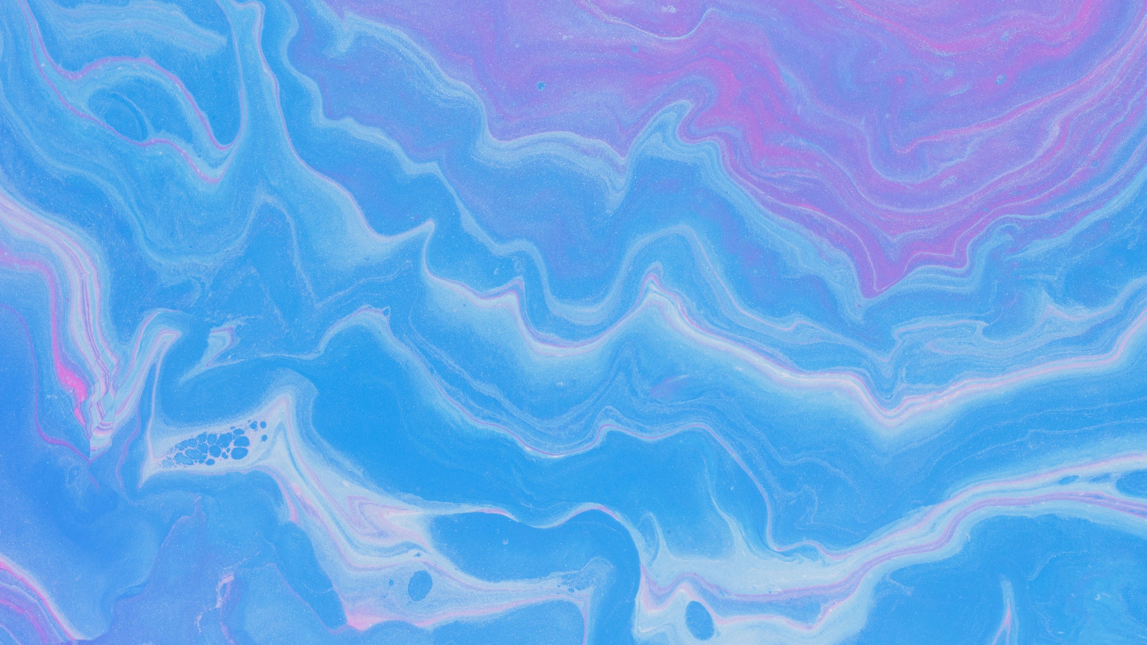 3840x2160 Download wallpaper  stains, liquid, texture, blue, purple, abstraction 4k uhd 16:9 HD background, Desktop