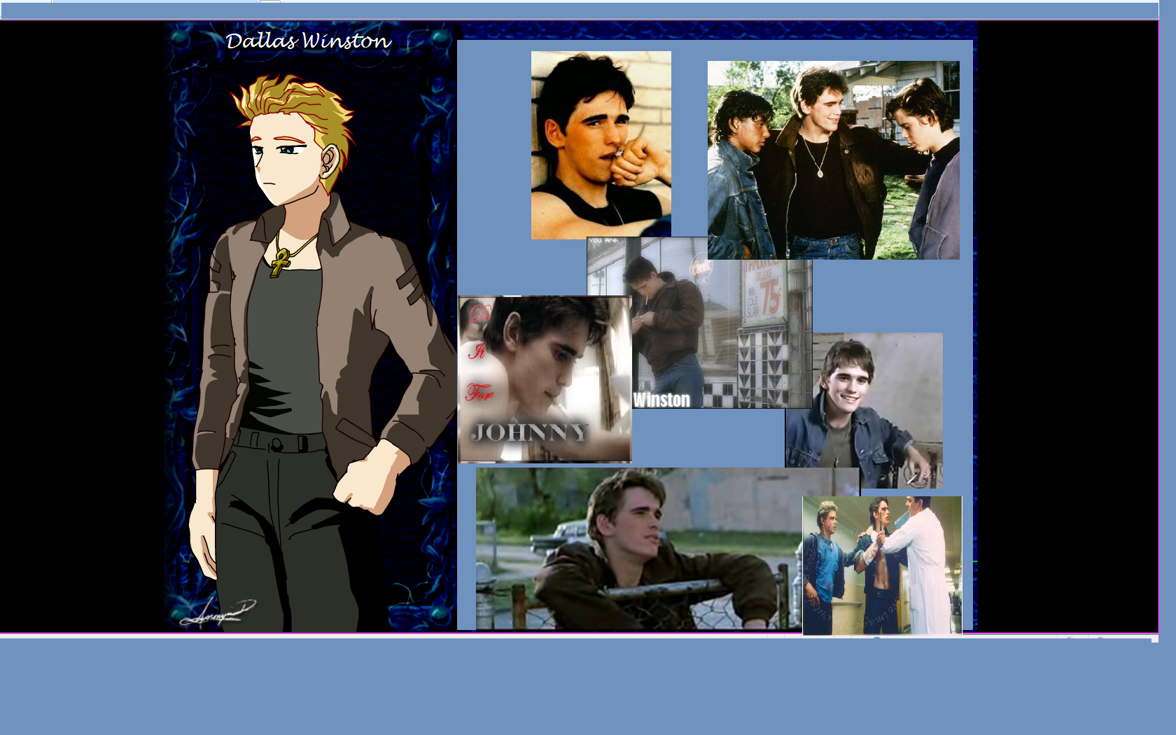 1680x1050 Dally Winston/ Matt Dillon Outsiders Wallpaper, Desktop