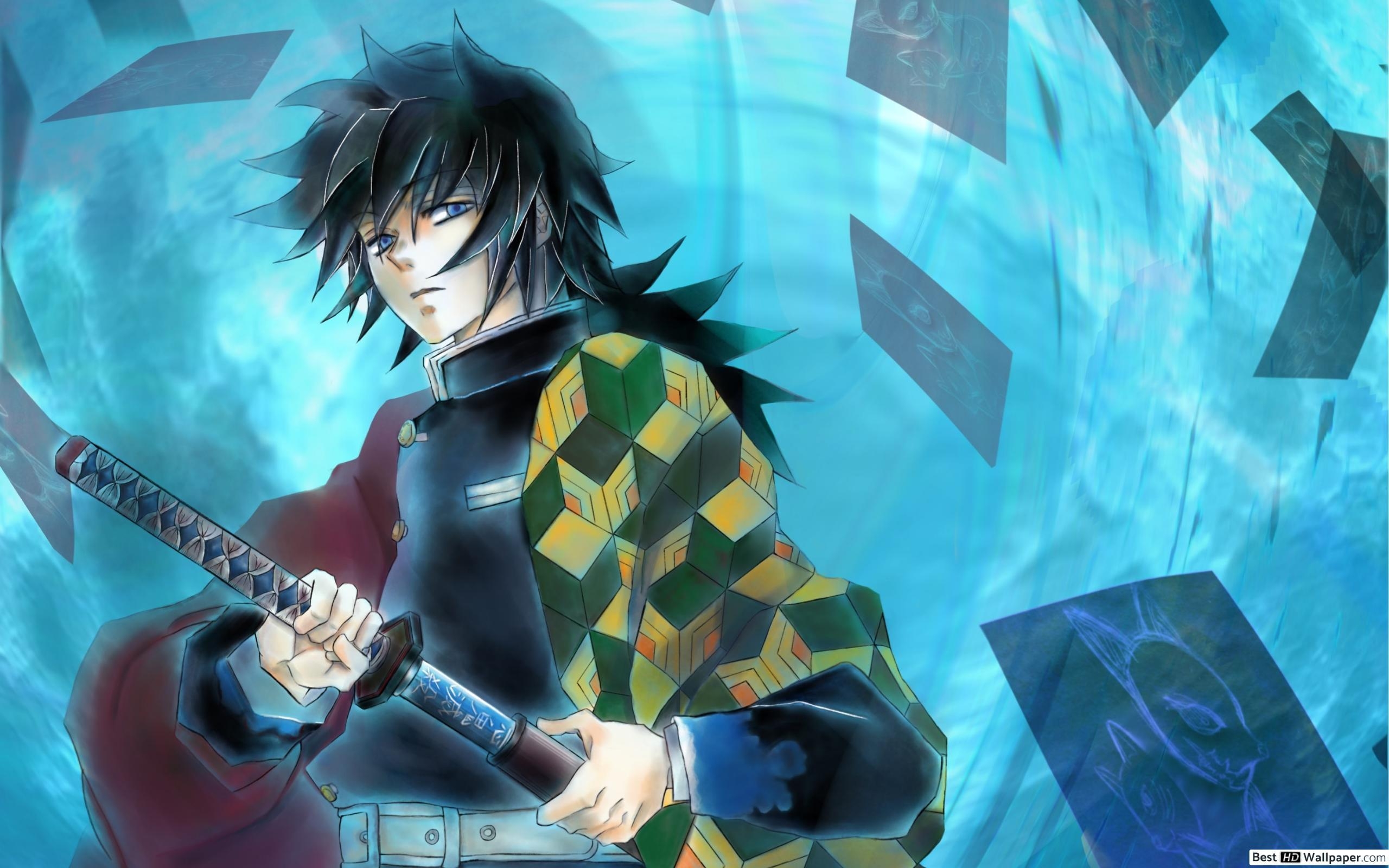 2560x1600 Demon Slayer, Kimetsu No Yaiba Tomioka HD wallpaper download, Desktop