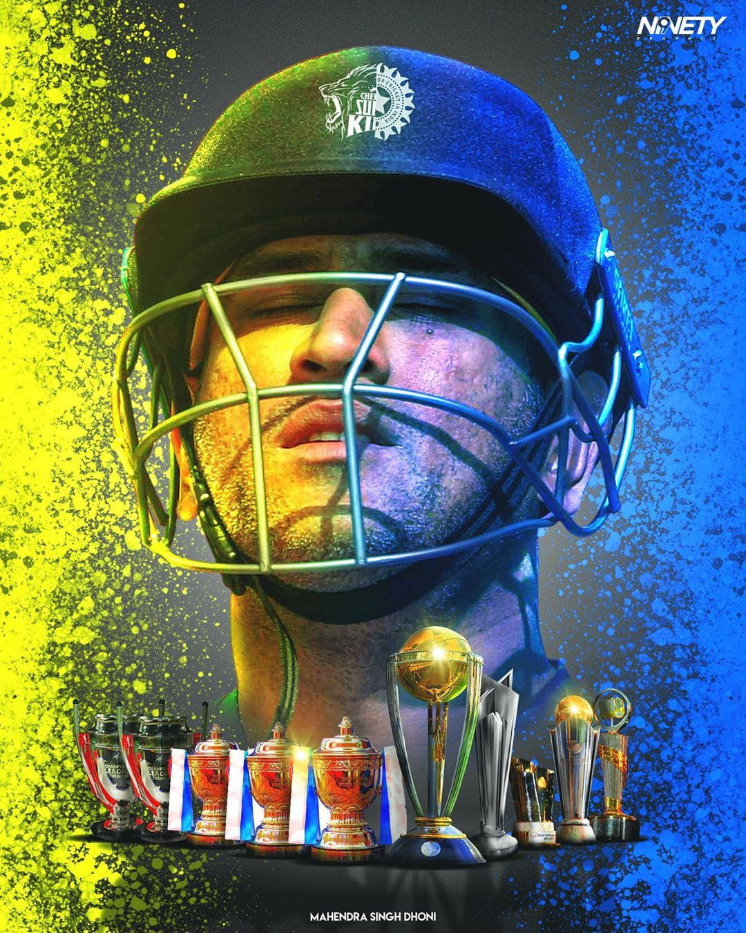 1080x1350 Download Trophies Ms Dhoni HD Wallpaper, Phone