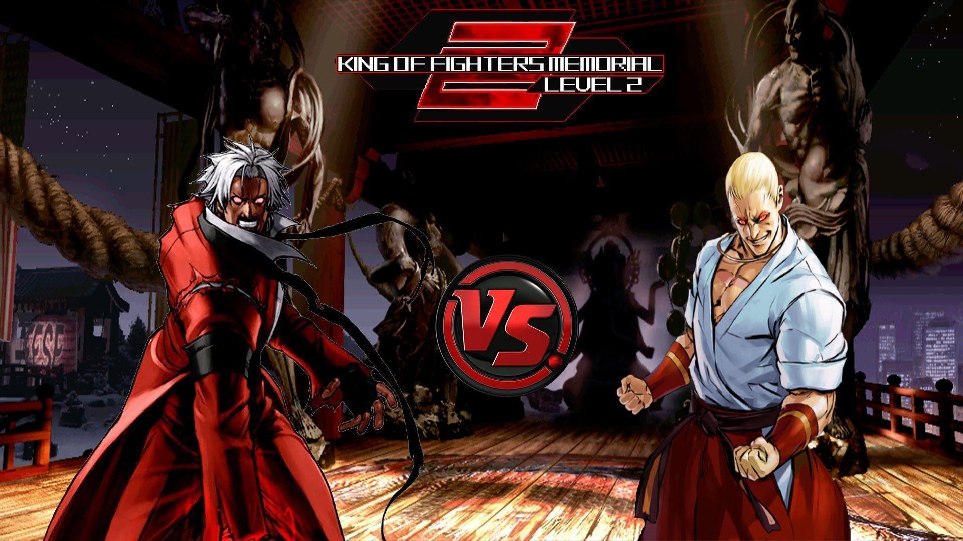 1920x1080 KOF Memorial Lv.2 Red Edition Rugal Bernstein & God Rugal vs, Desktop