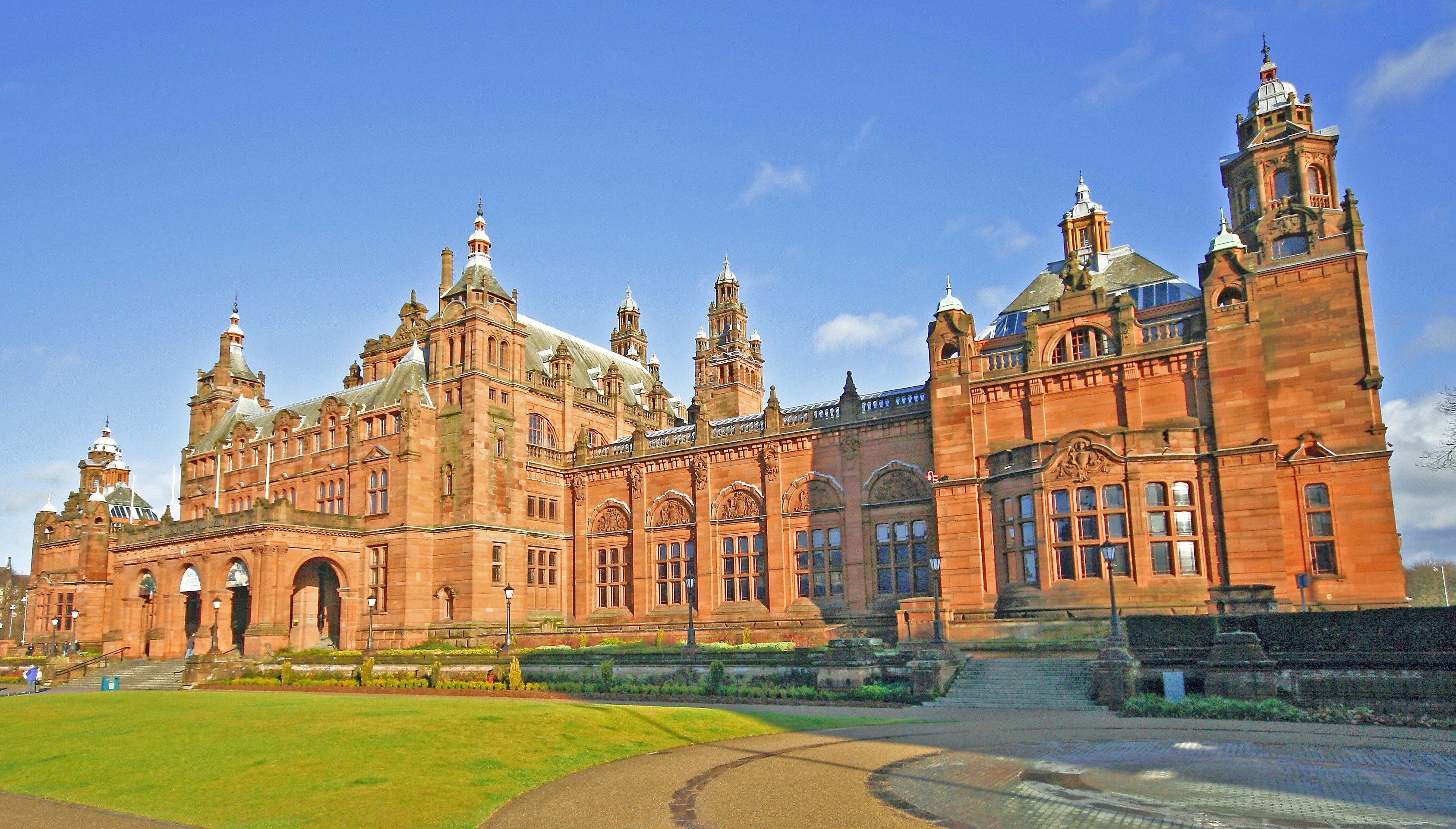 3380x1920 Monuments: Kelvingrove Art MG Tweak Scotland Glasgow Museum Best, Desktop