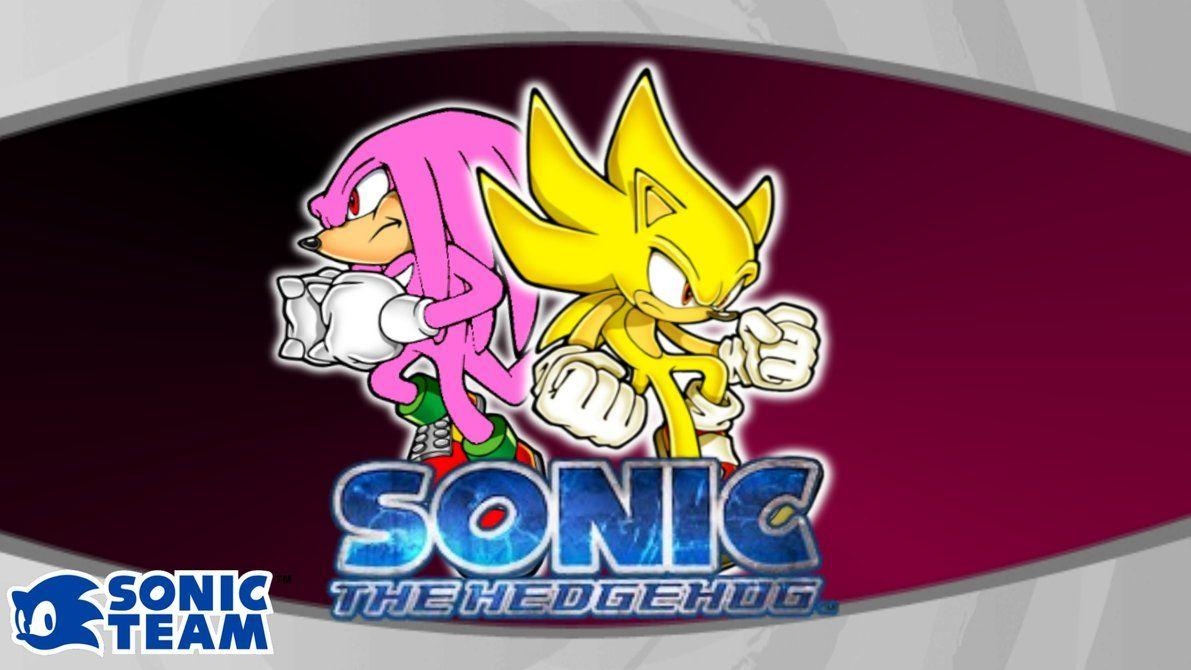 1200x670 Super Sonic and Hyper Knuckles Wallpaper, Desktop