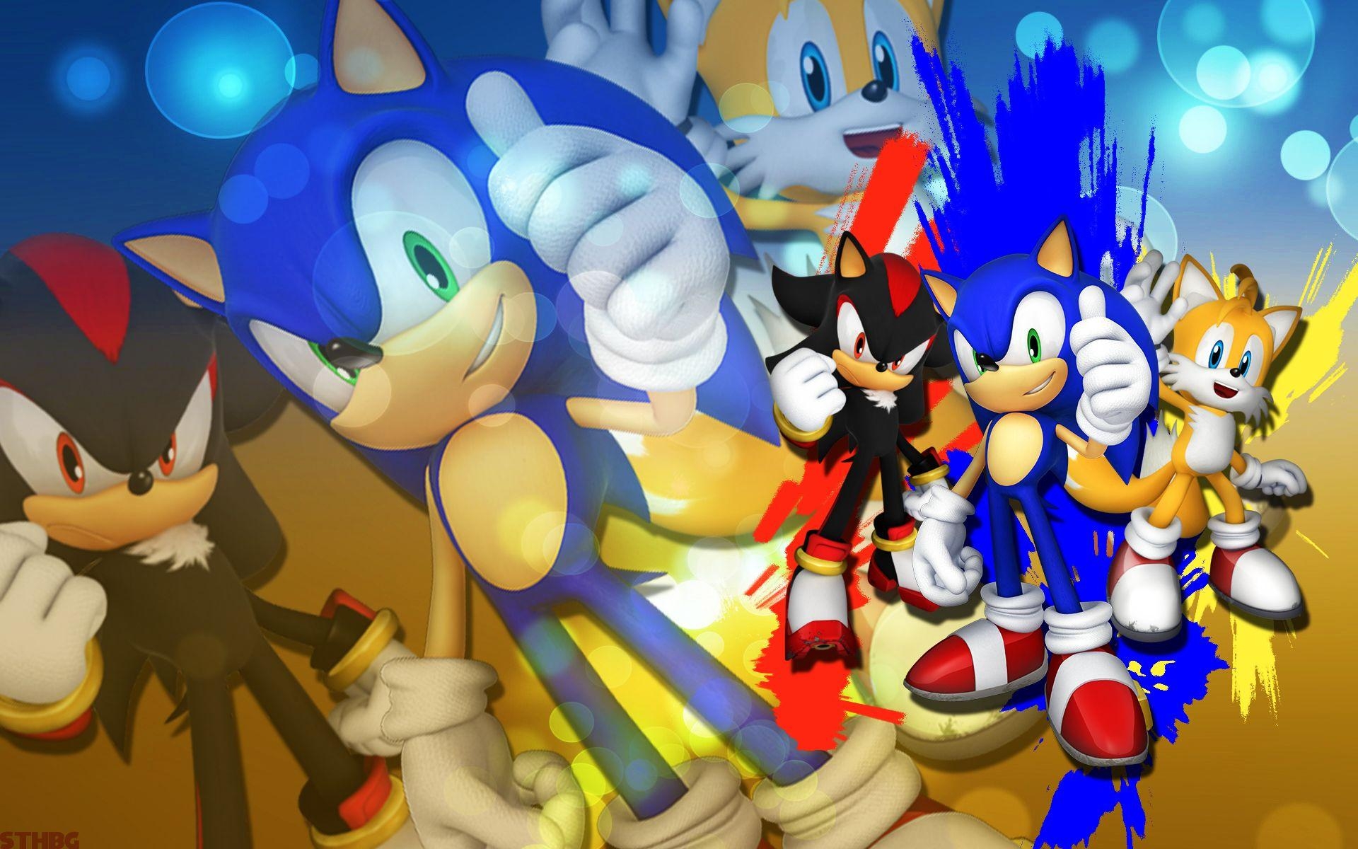 1920x1200 Sonic And Shadow Wallpaper By MP SONIC, Desktop