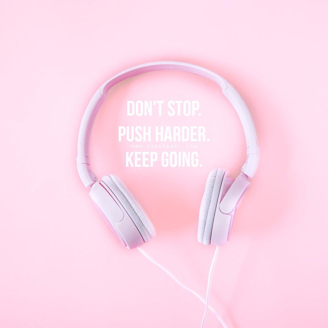 1080x1080 Keep Going! FREE Motivational Fitness Wallpaper from V3 Apparel, Phone