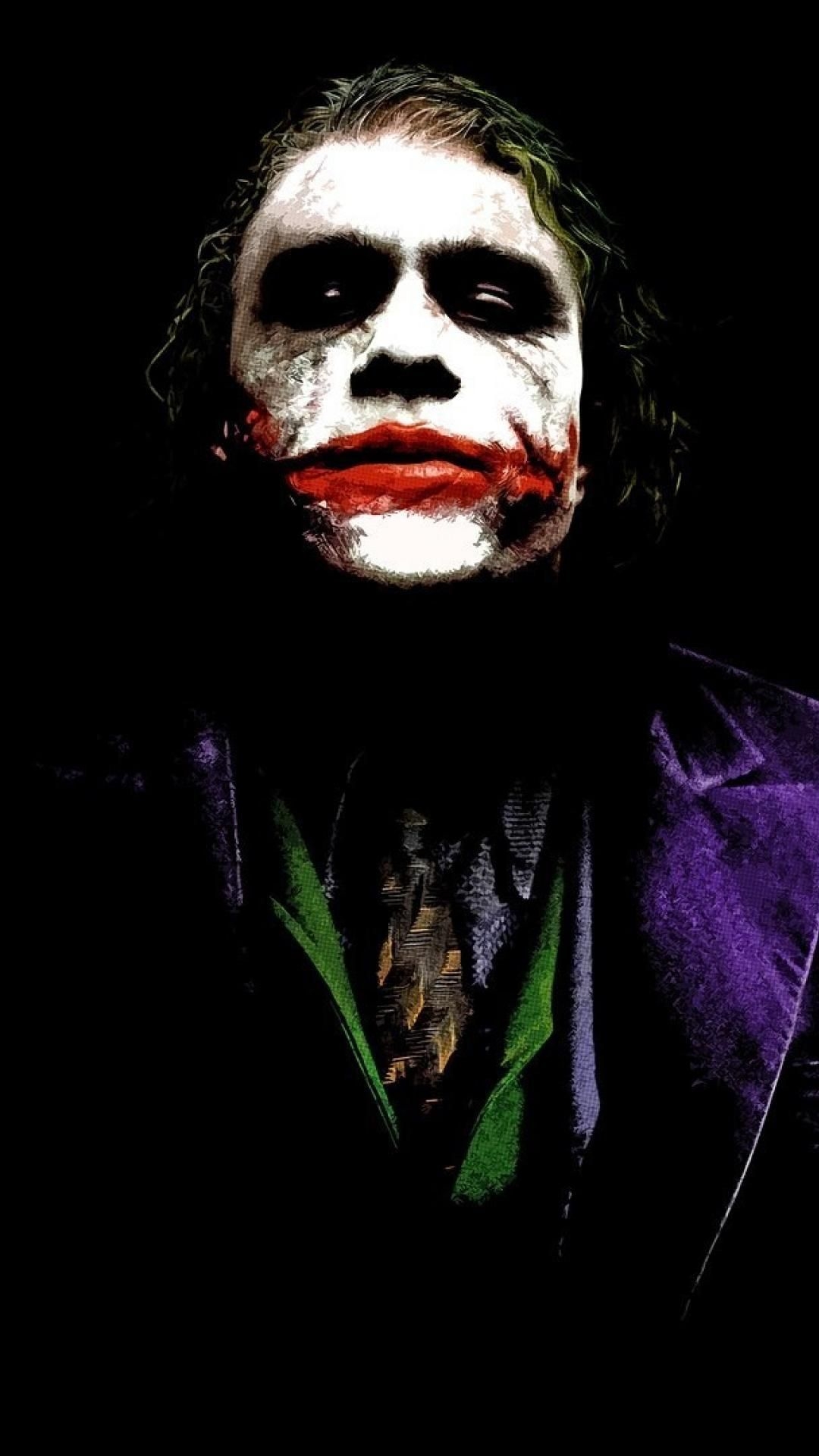 1080x1920 Heath ledger joker wallpaper, Phone