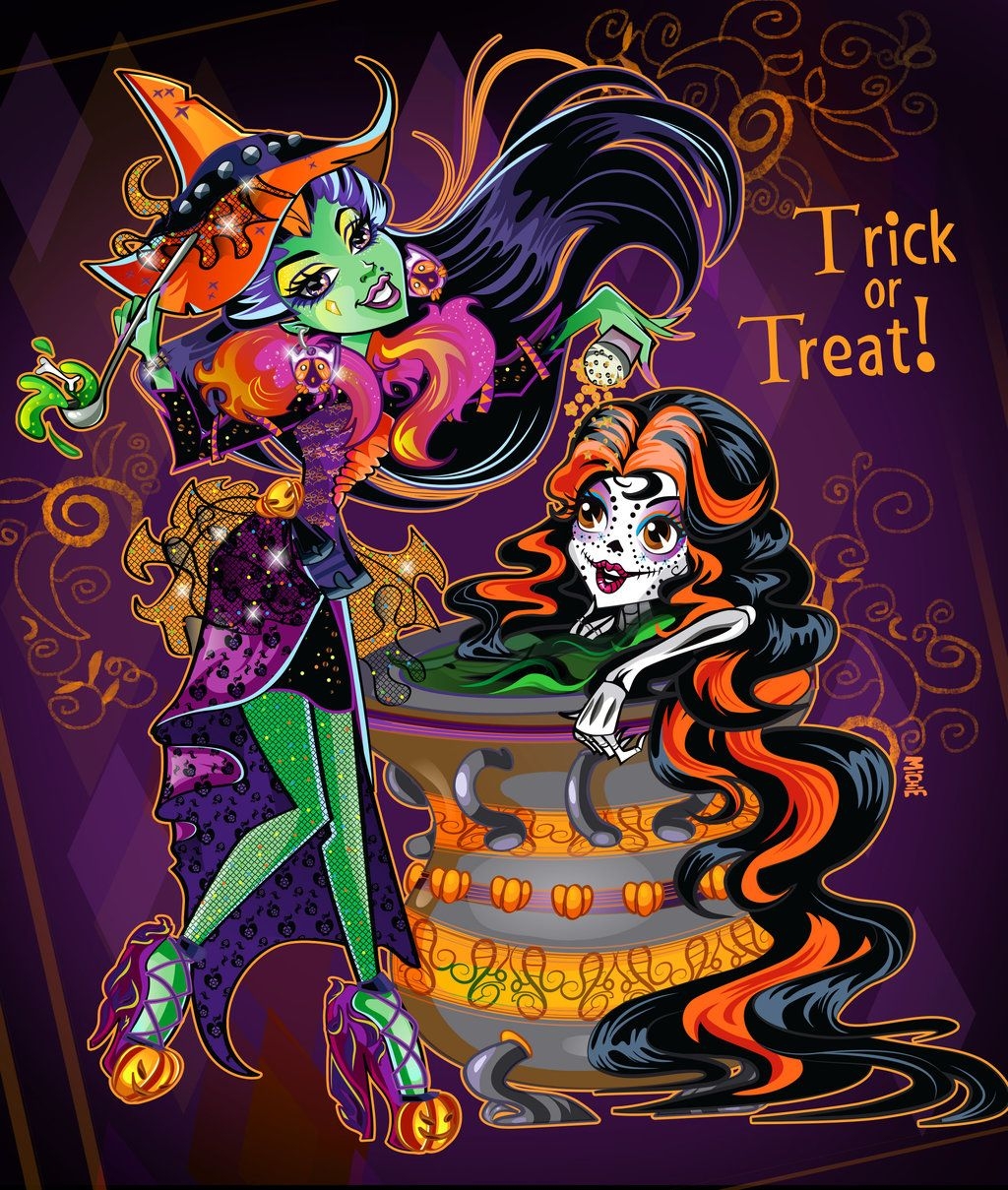 1030x1210 The Best Monster High Wallpaper Frankie, Phone