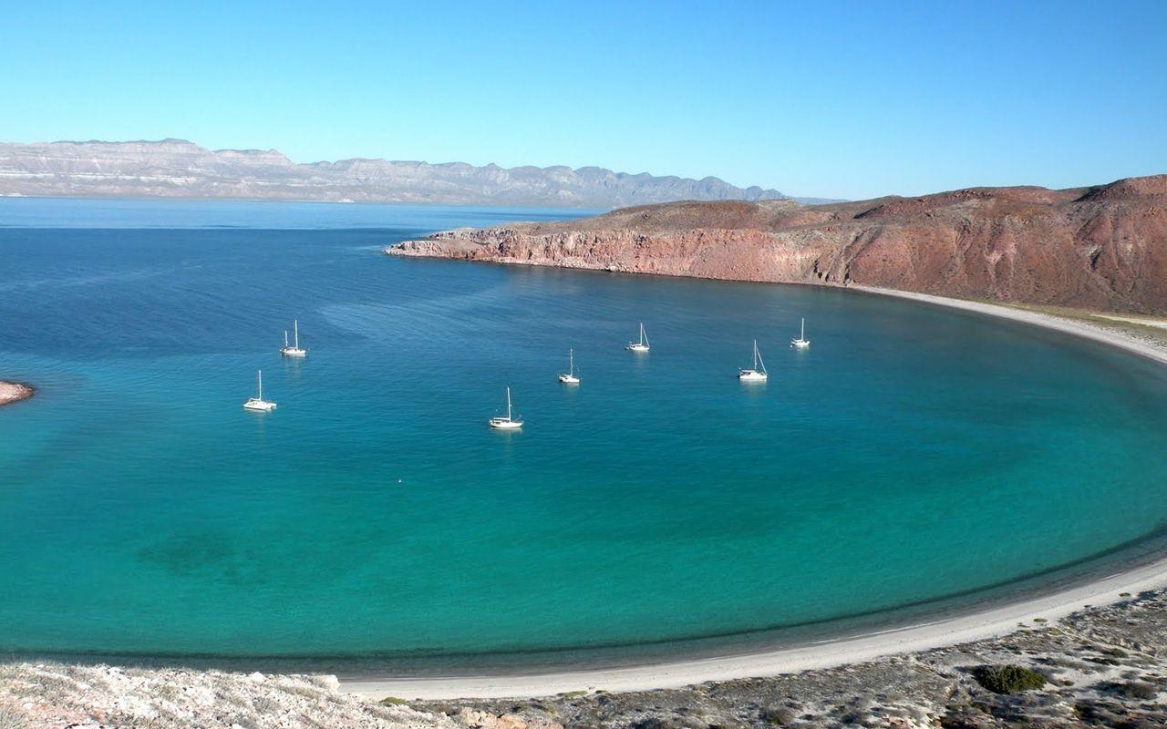 1280x800 Playa Balandra, Bahía San Evaristo. Baja California Sur, Desktop