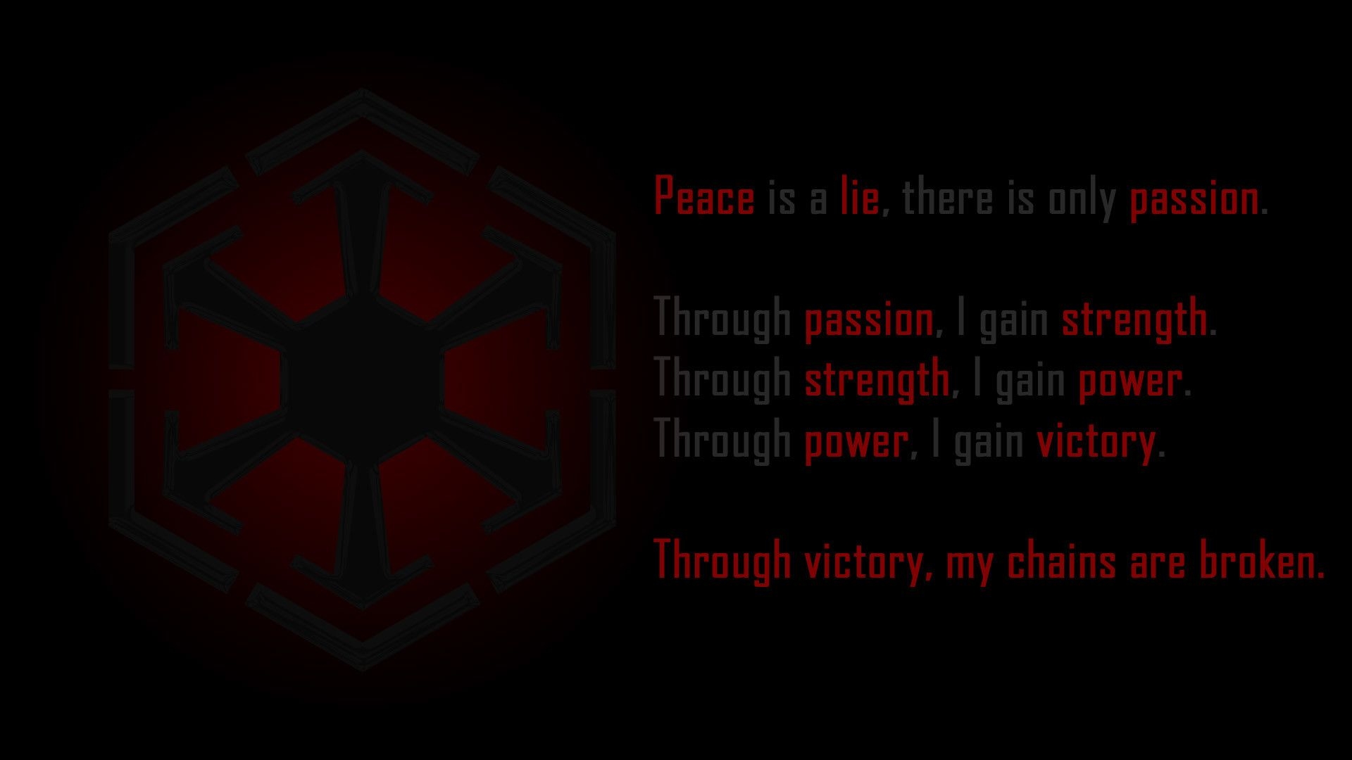 1920x1080 Sith Code Wallpaper Free Sith Code Background, Desktop