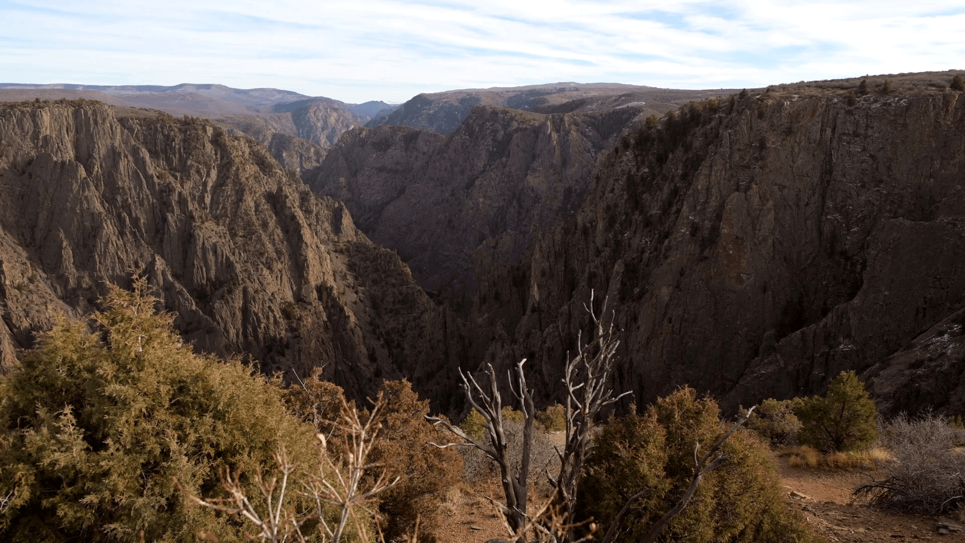 1920x1080 Scenic Black Canyon of the Gunnison National Park in Western, Desktop