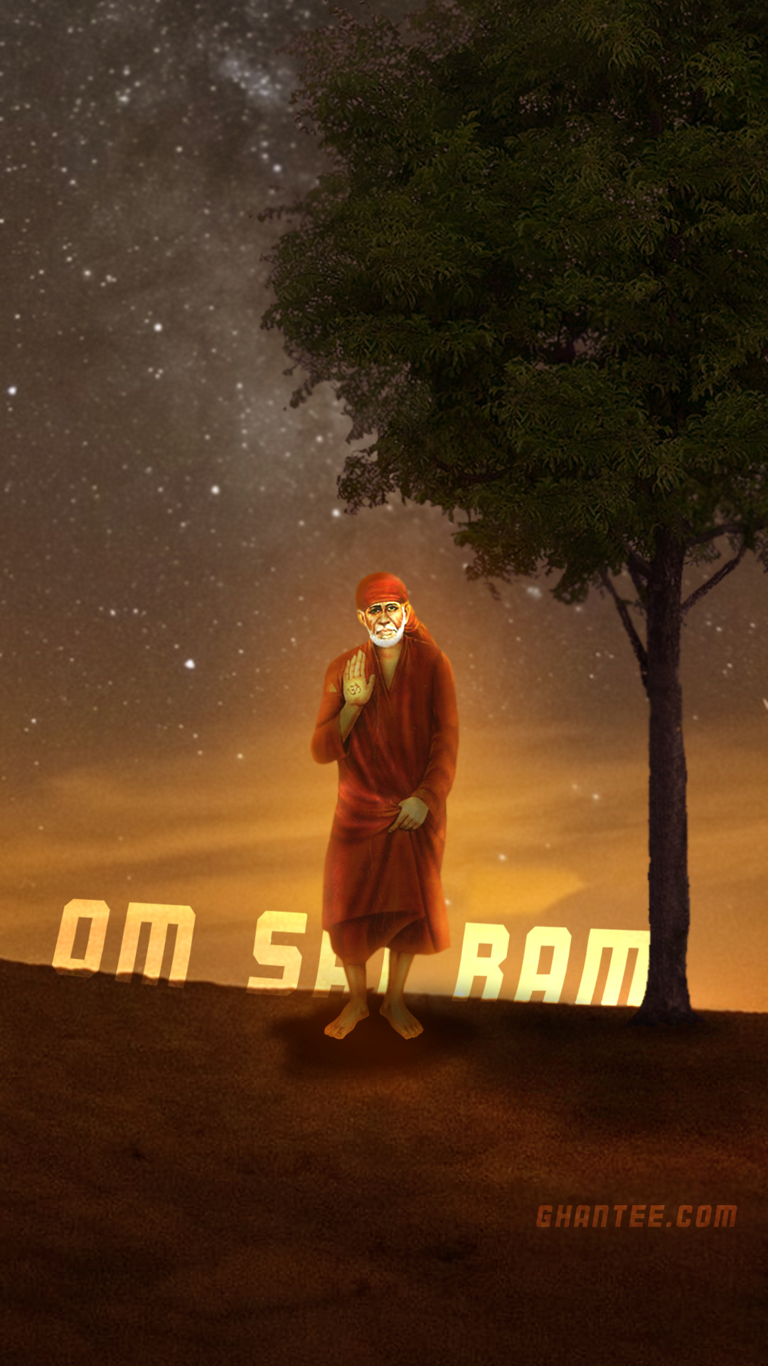 1080x1920 om sai ram HD phone wallpaper, Phone