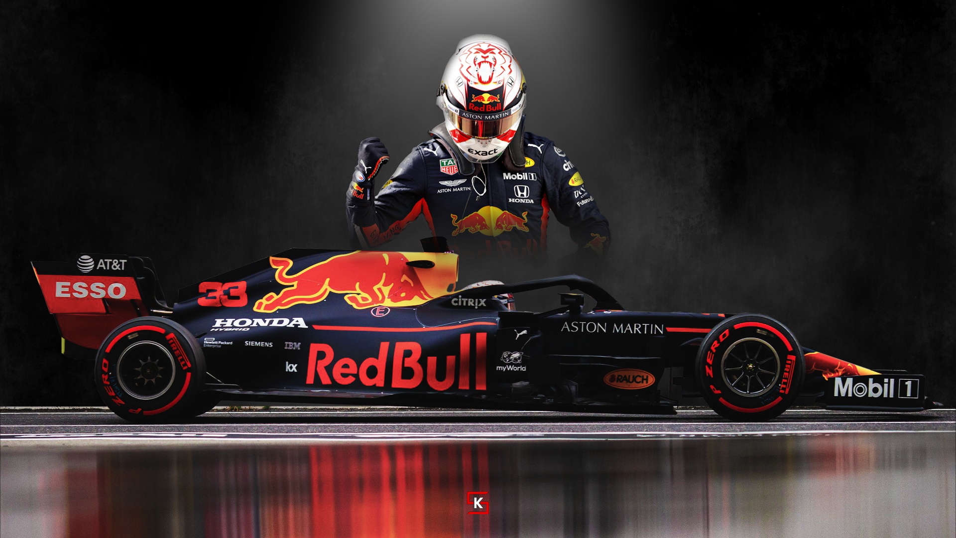 1920x1080 Max Verstappen PC Wallpaper, Desktop