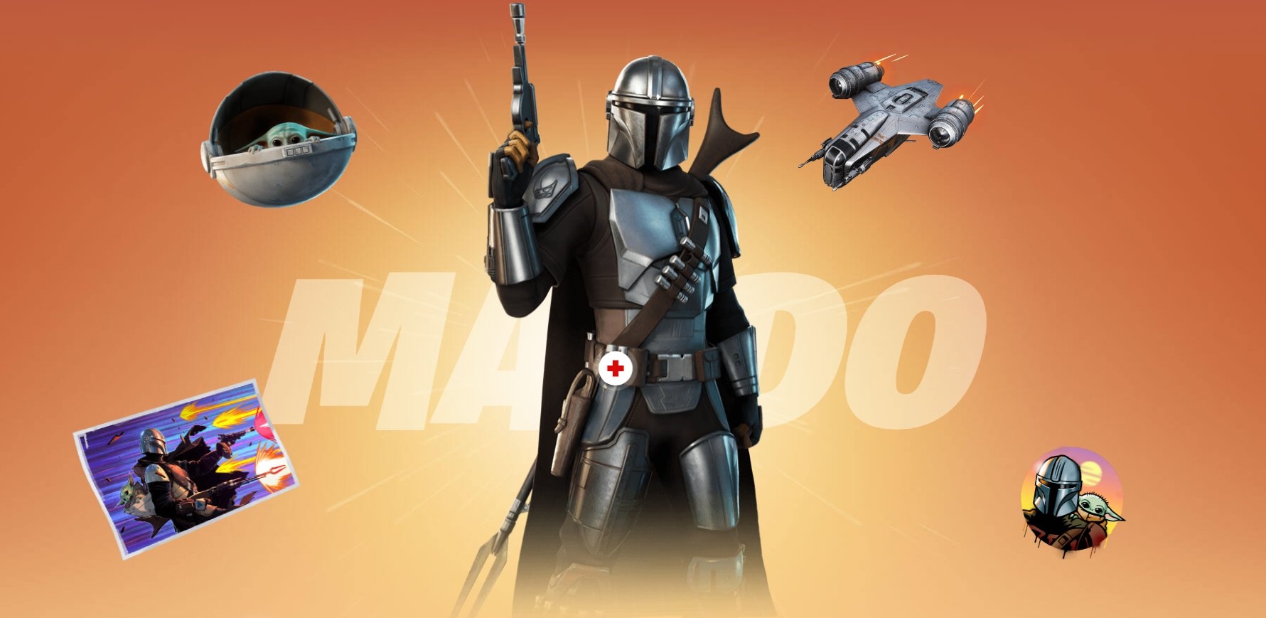 1790x870 The Mandalorian Fortnite wallpaper, Dual Screen