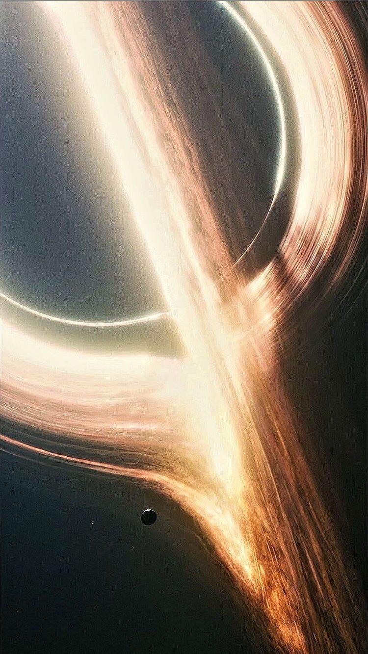 750x1340 Astrophotography Black Hole. Interstellar 2014, Phone