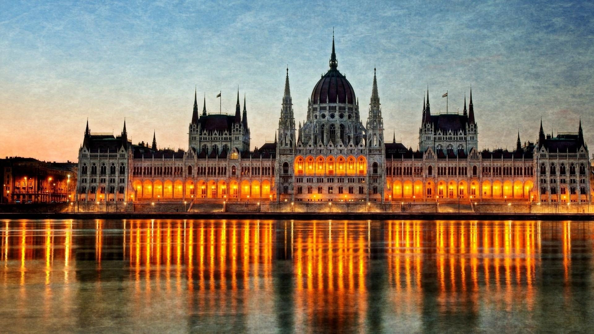 1920x1080 Hungarian Parliament Building HD Wallpaper, Background Image, Desktop