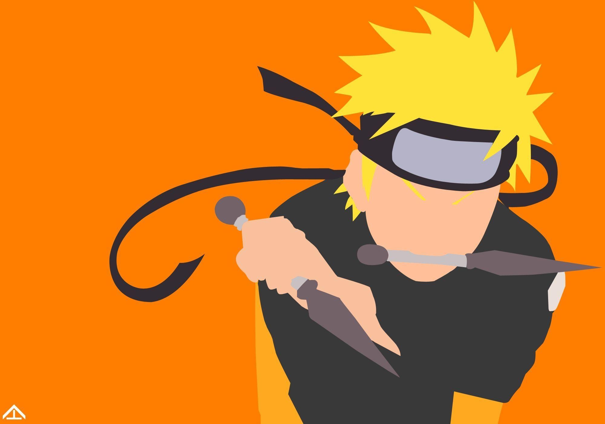 2000x1400 Minimalist Naruto Wallpaper, Desktop