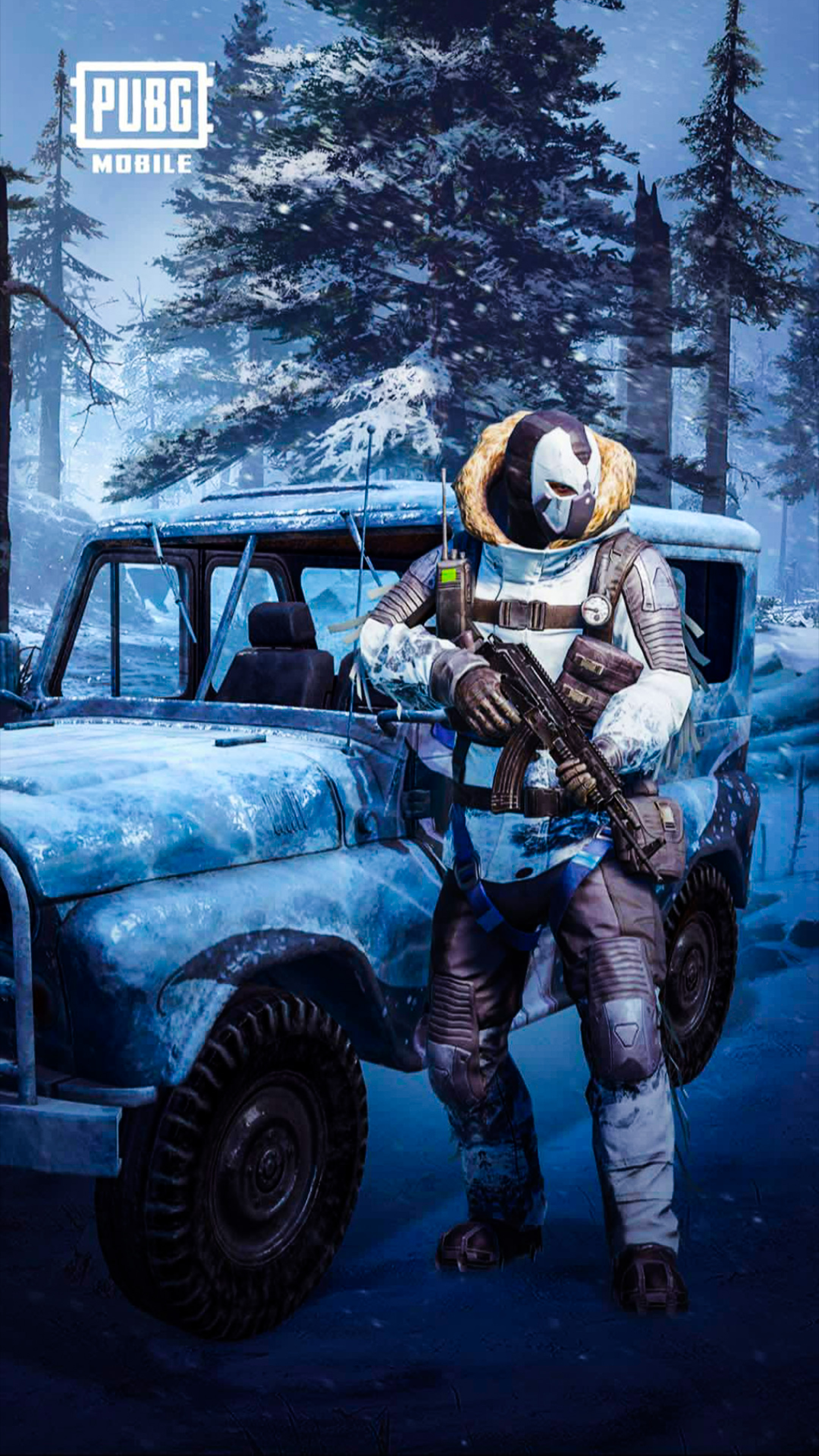 2160x3840 PUBG Mobile Snowman Free 4K Ultra HD Mobile Wallpaper, Phone