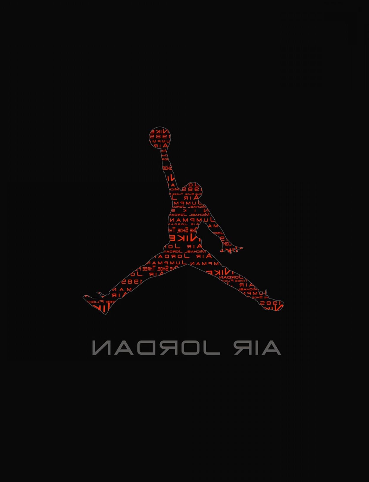 1250x1640 Hd Air Jordan Logo Wallpaper For Free Download, Phone