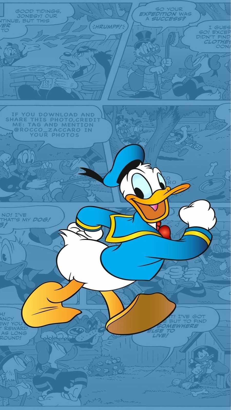 900x1600 Donald Duck Wallpaper, Phone