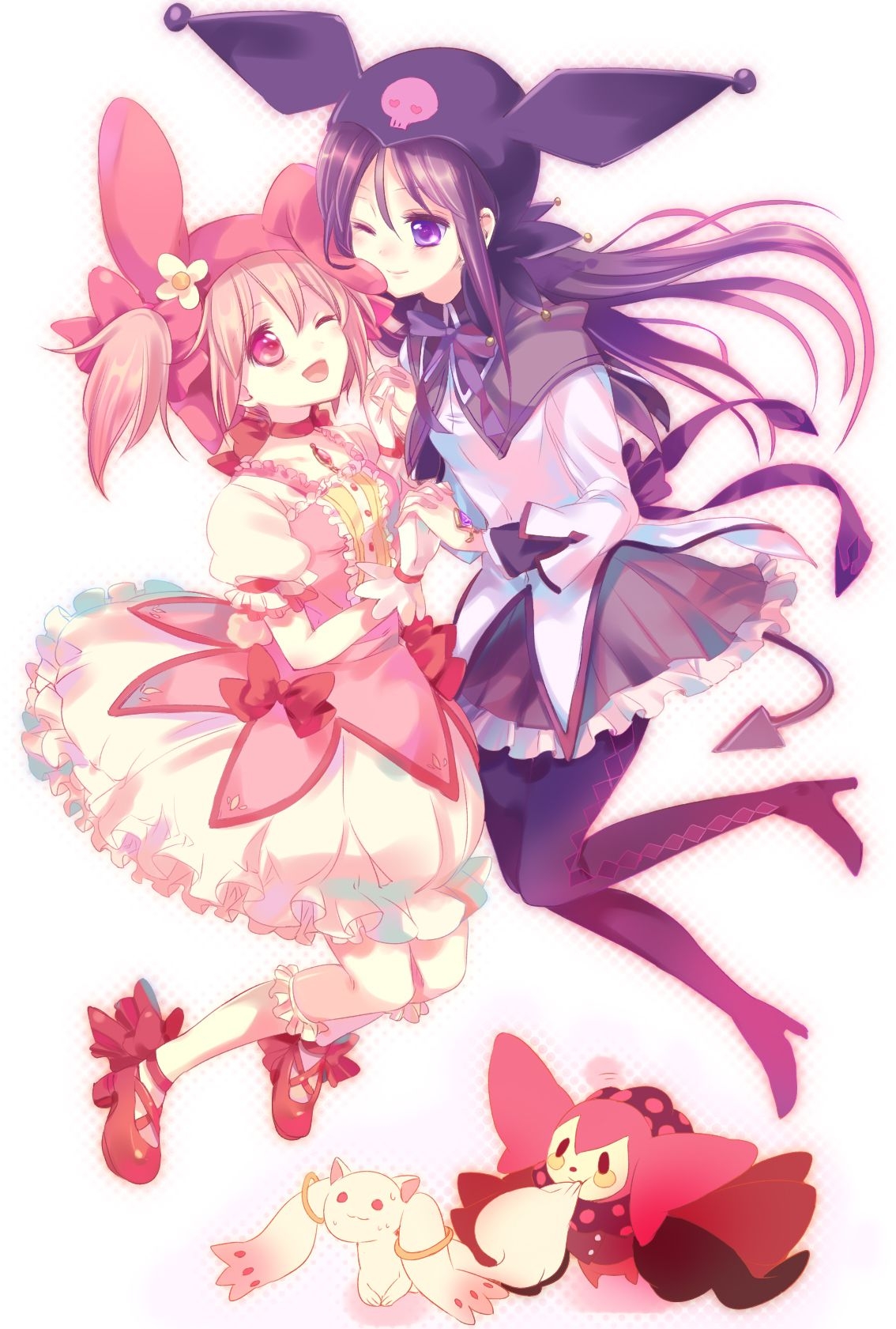 1140x1690 My Melody And Kuromi Anime, Phone