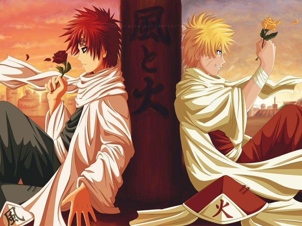 1030x770 Naruto and Gaara Shippuuden Wallpaper, Desktop