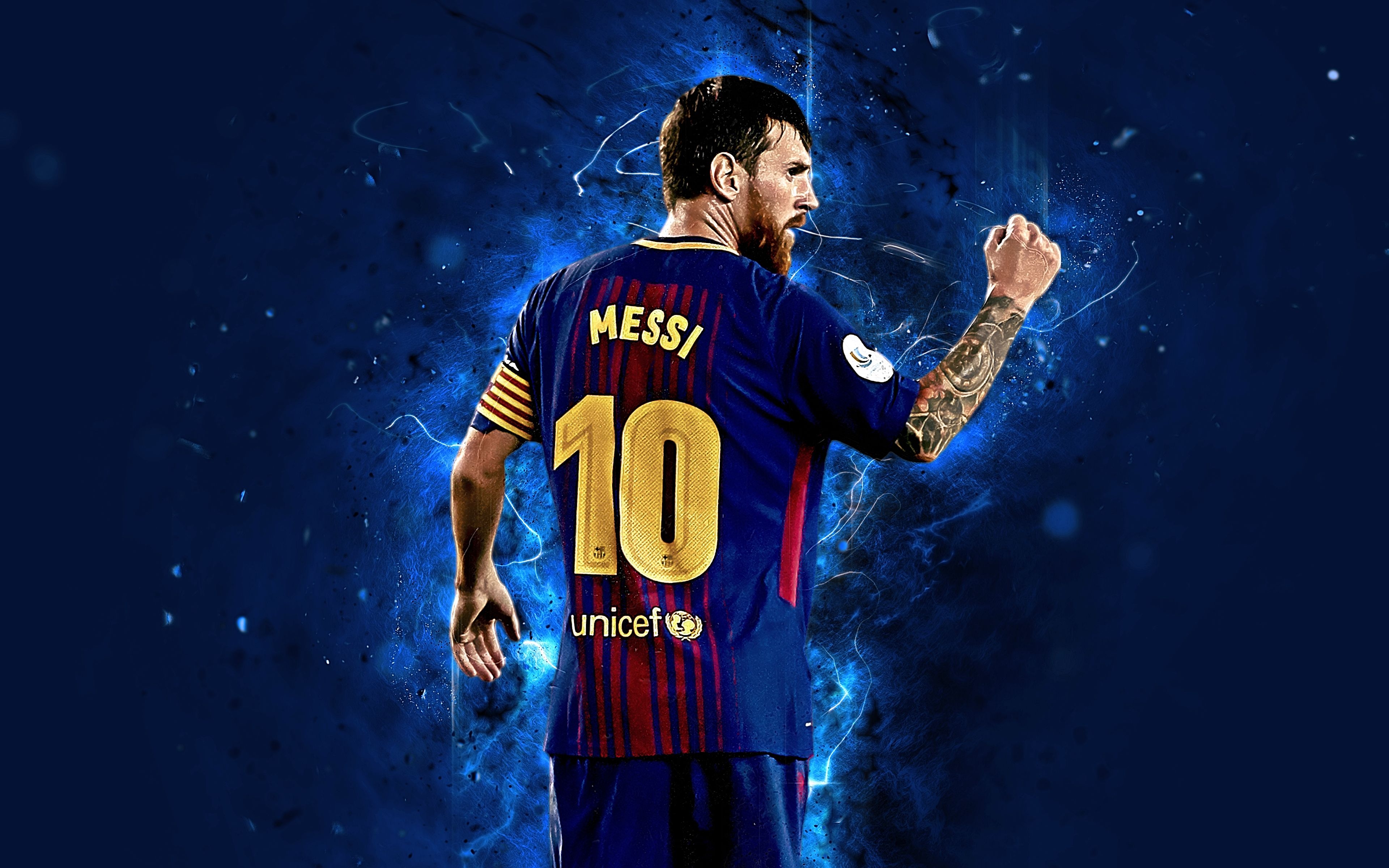 3840x2400 Messi Soccer Wallpaper, Desktop