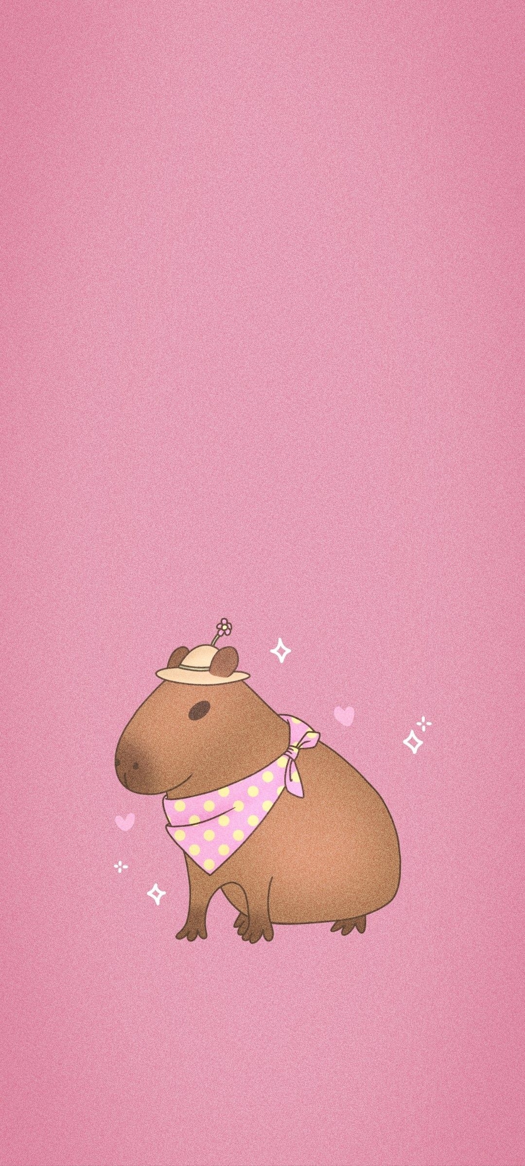 1080x2400 capybara phone wallpaper. Cute animal, Phone