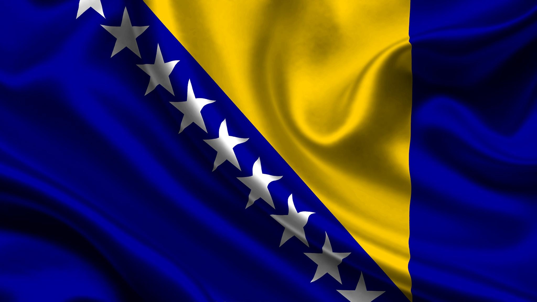 2050x1160 Picture Bosnia And Herzegovina Flag, Desktop