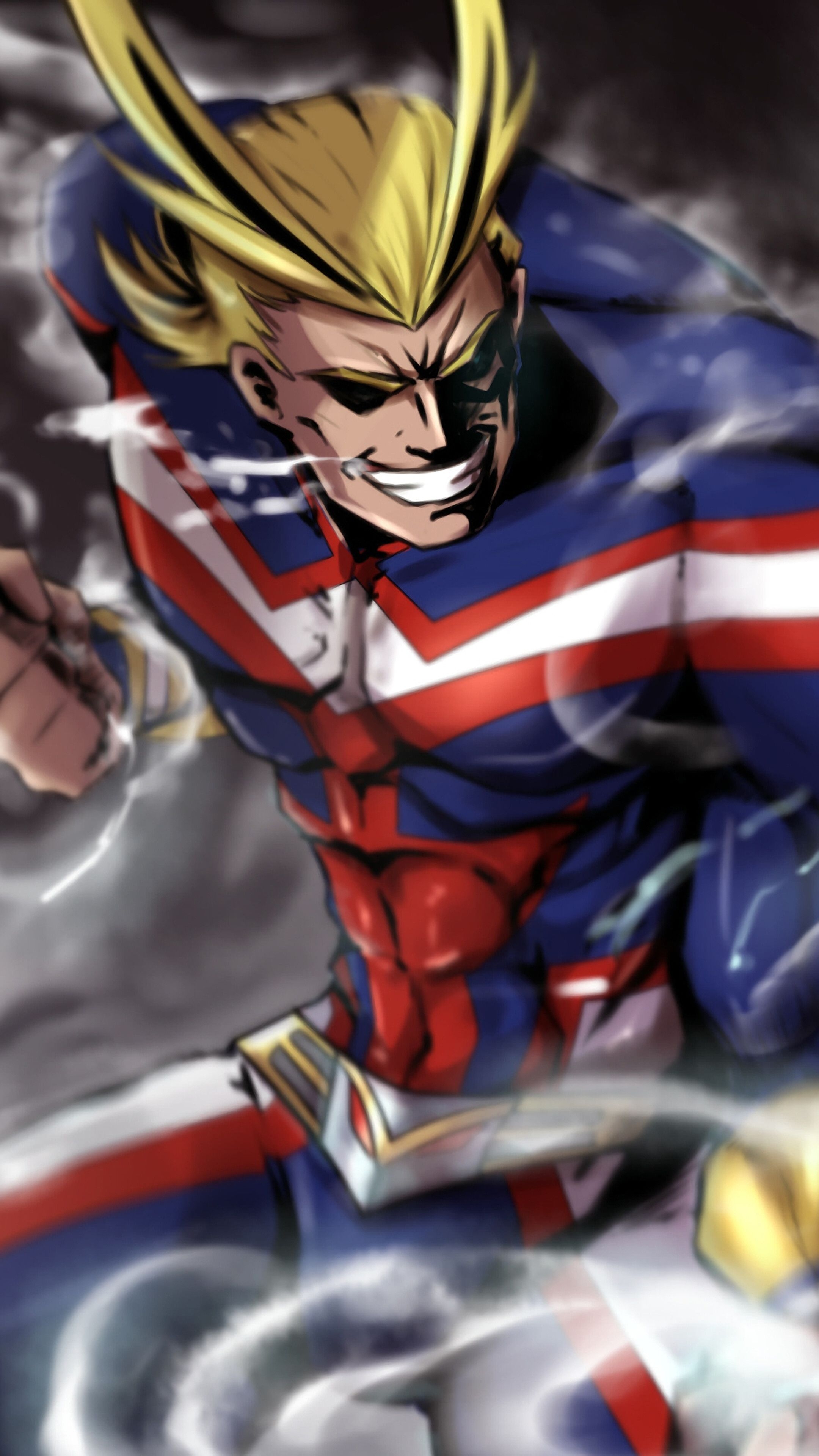 2160x3840 All Might, My Hero Academia, 4K iPhone 6s, 6 HD Wallpaper, Image, Background, Photo and Picture. Mocah.org HD Wallpaper, Phone